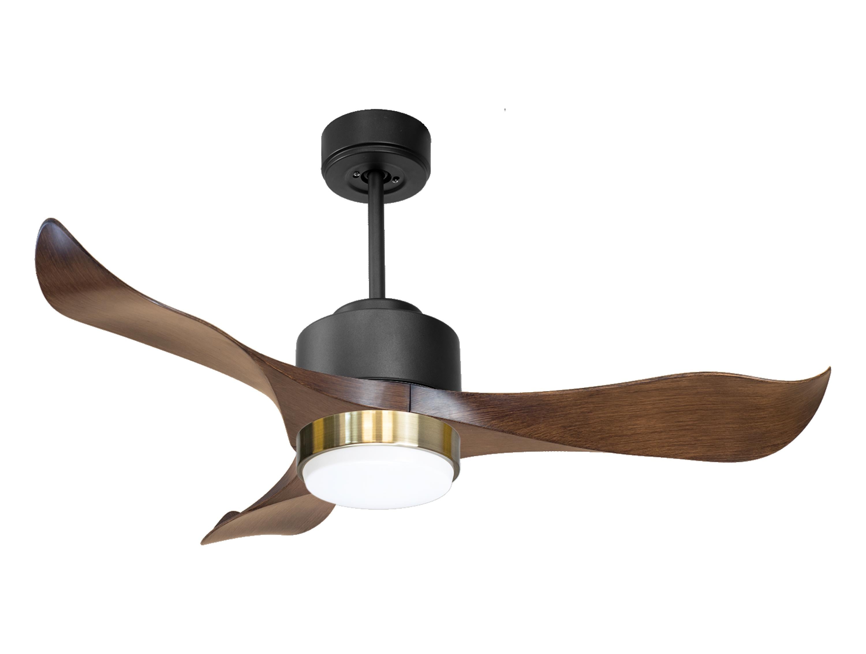Ventilateur de plafond ultra silencieux et à faible consommation DC WakatobiD106C02LED70173