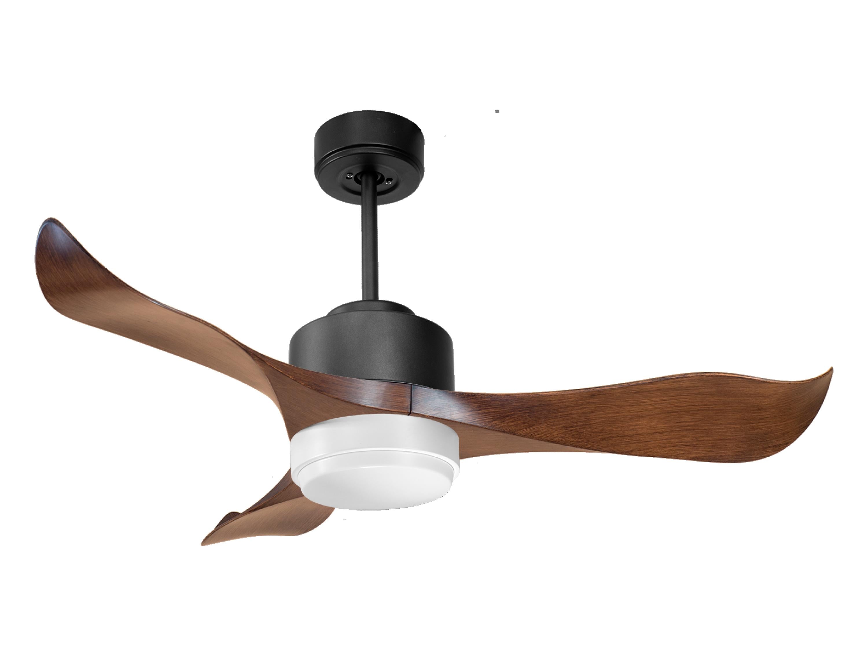 Ventilateur de plafond ultra silencieux et à faible consommation DC WakatobiD106C02LED70176