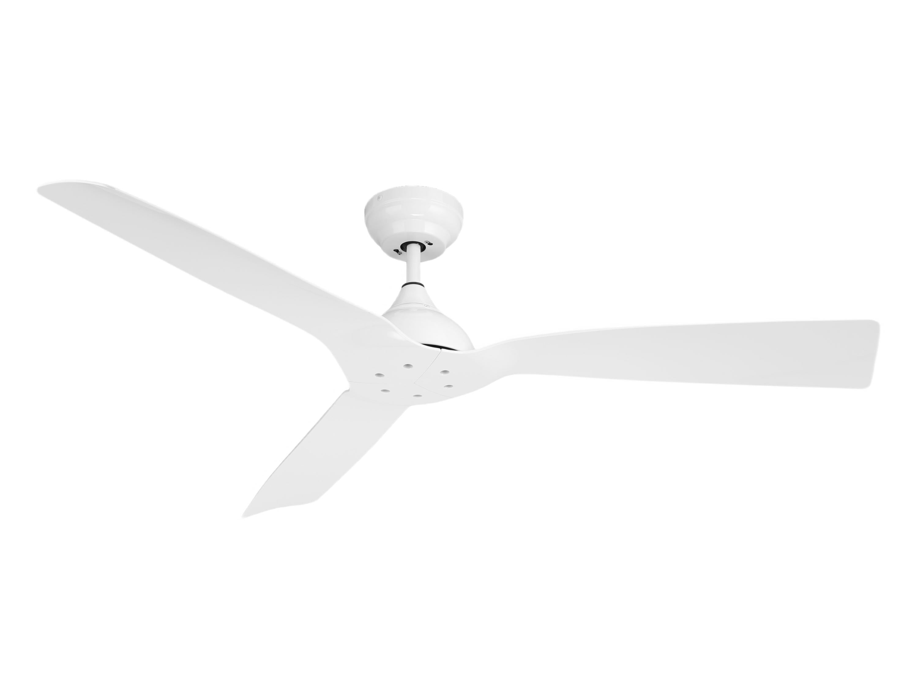 Ventilateur de plafond DC blanc avec pales de 132cm pour 35m2