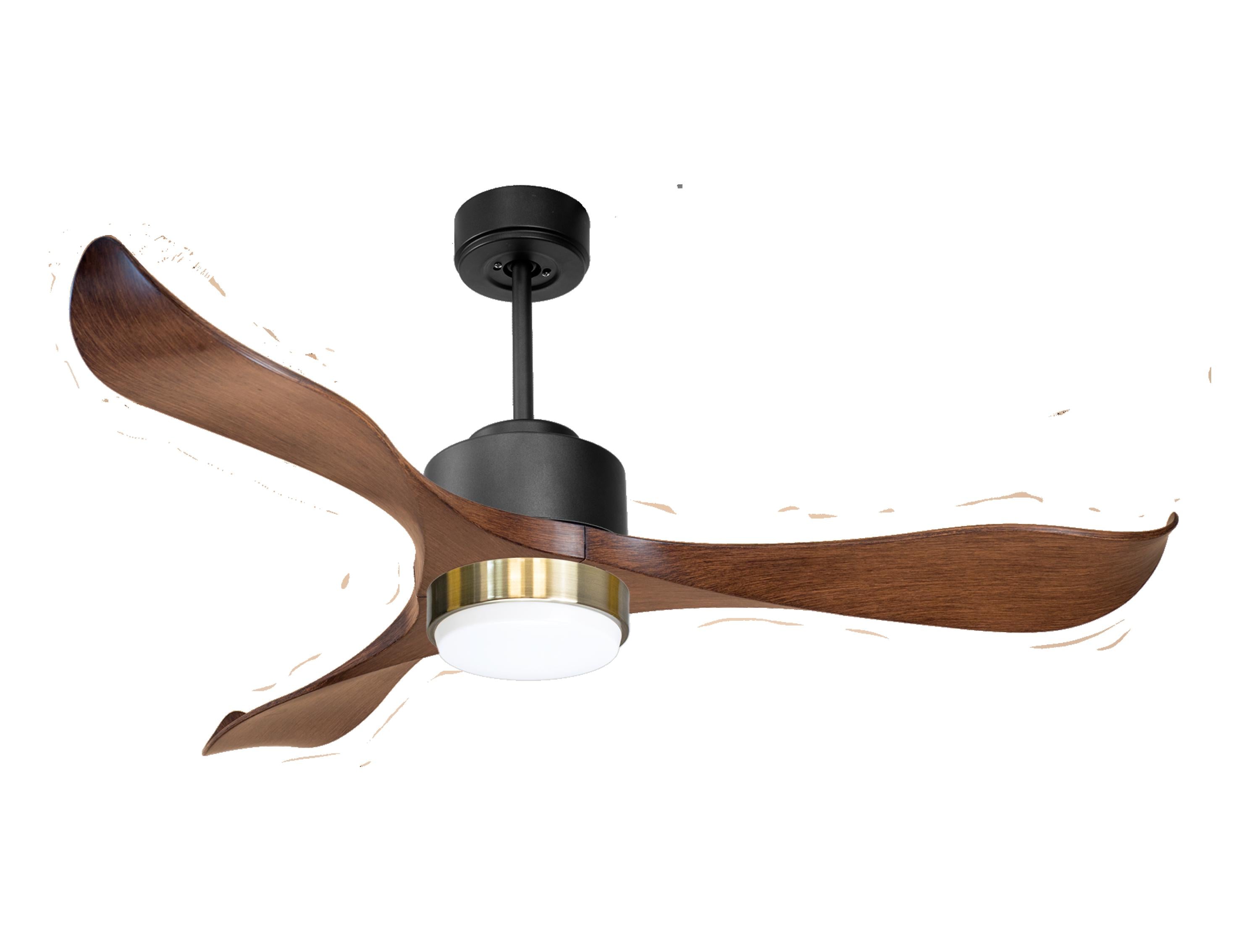 Ventilateur de plafond ultra silencieux et à faible consommation DC ZanzibarD132C02LED70191