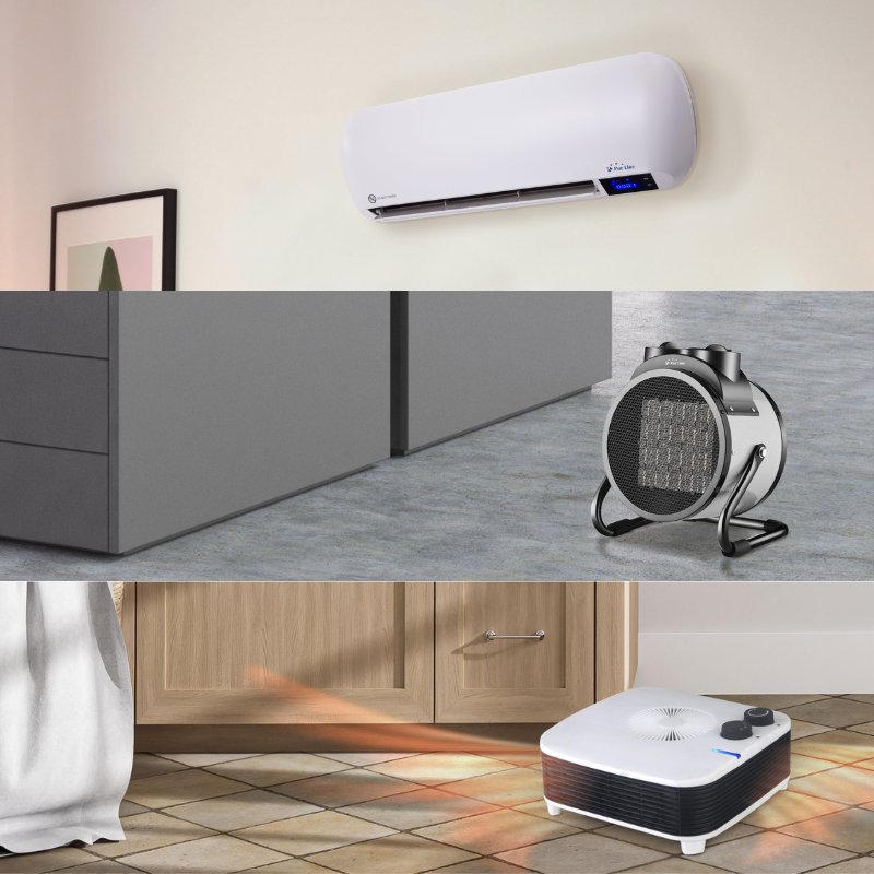 Famille HOTI : des thermoventilateurs pratiques pour chaque espace de la maison et du travail