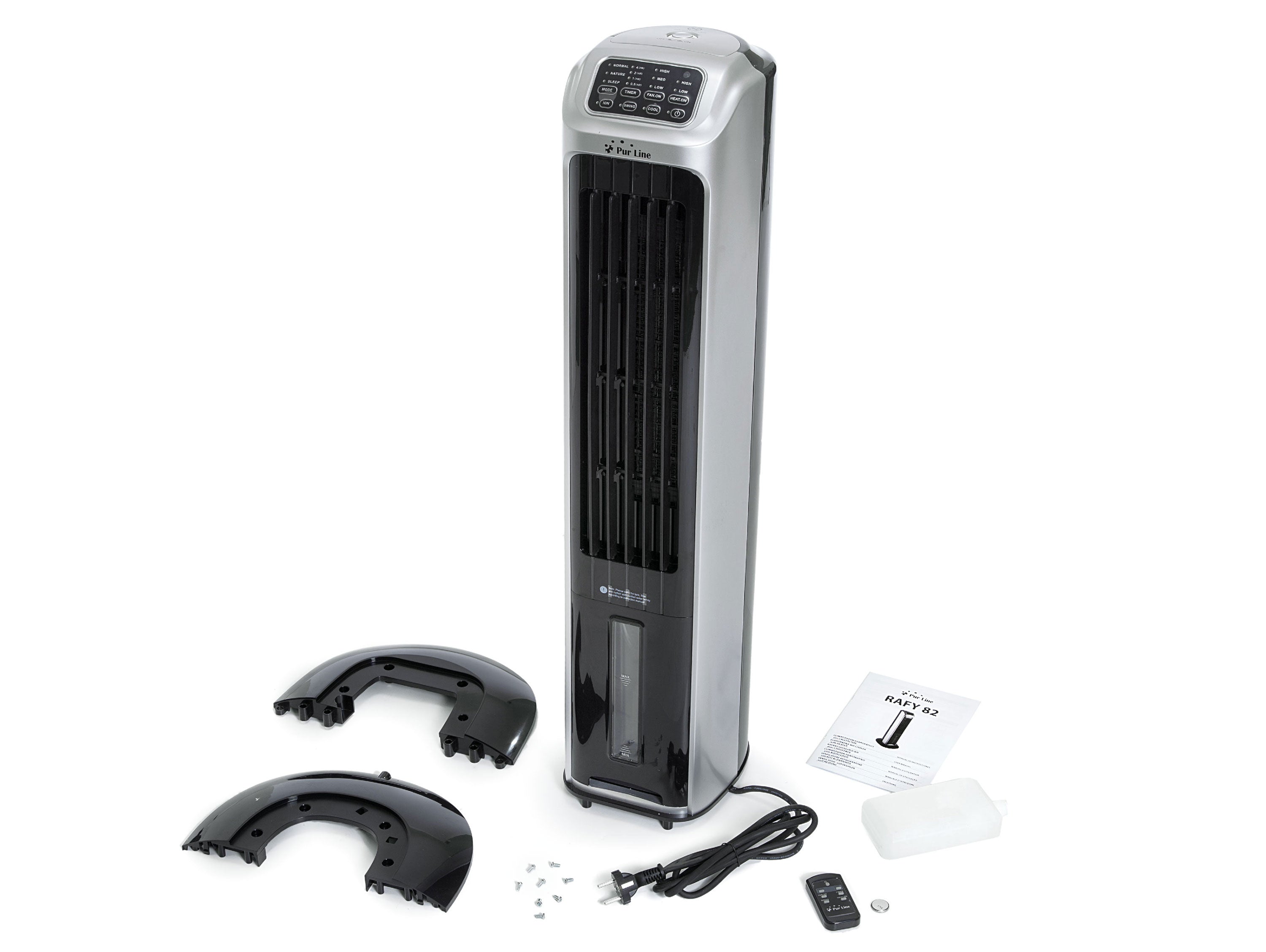 RAFY 82: Rafraichisseur d'air par évaporation à débit élevé et chauffage