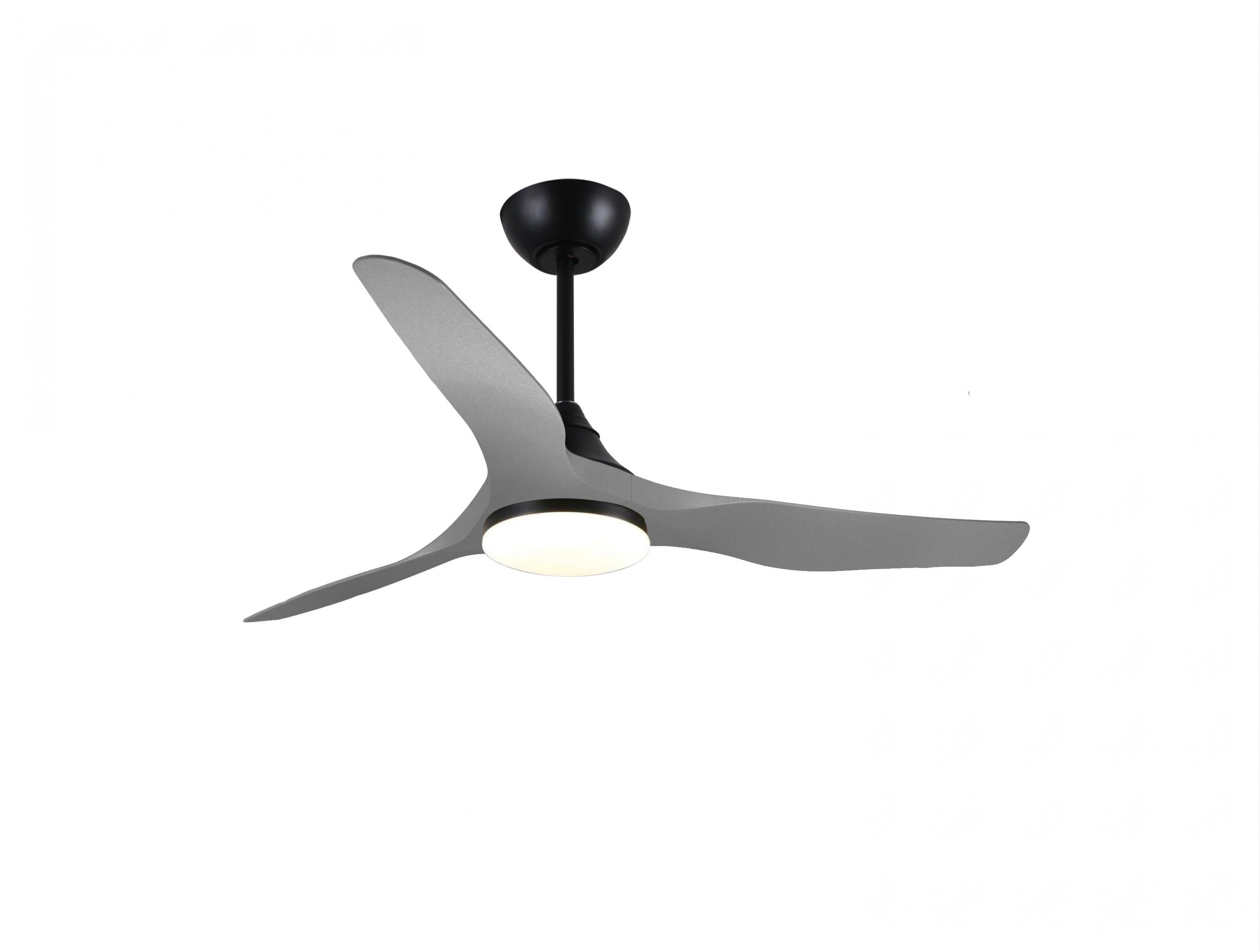 Ventilateur de plafond Blanc avec LED 132 cm Hypersilence