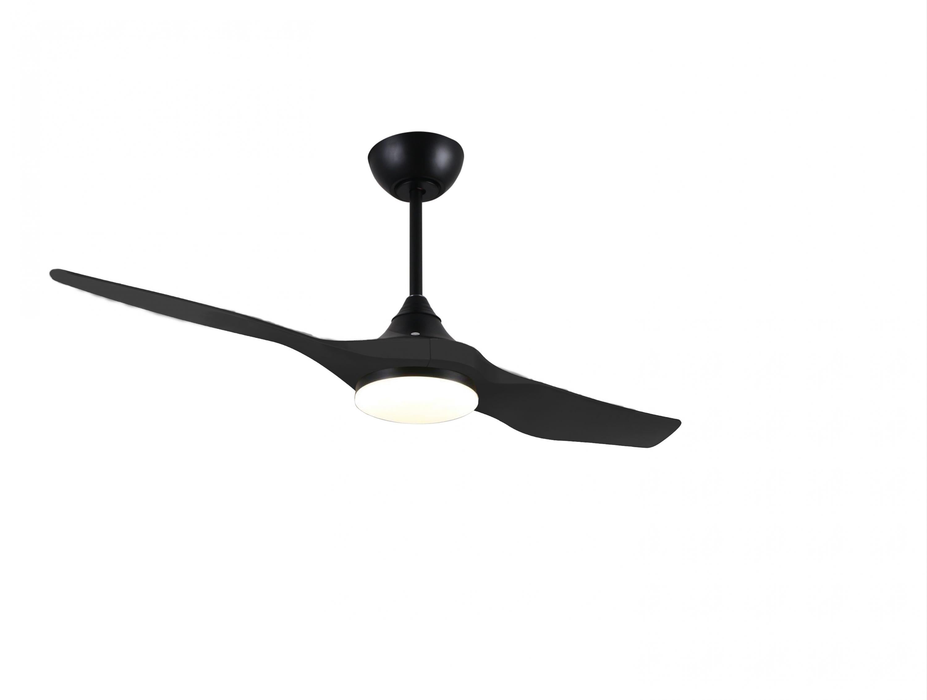 Ventilateur de plafond Blanc avec LED 132 cm Hypersilence