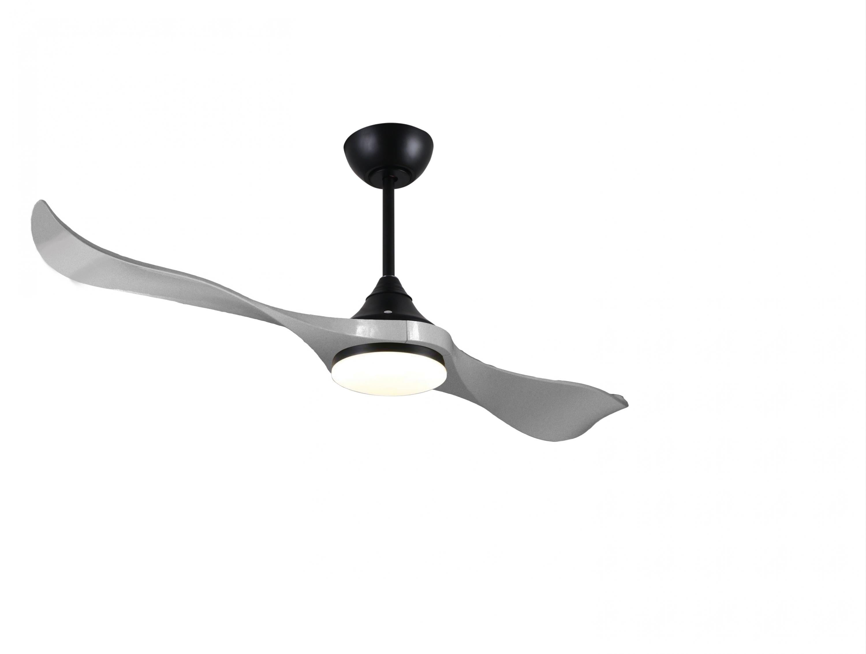 Ventilateur de plafond Blanc avec LED 132 cm Hypersilence