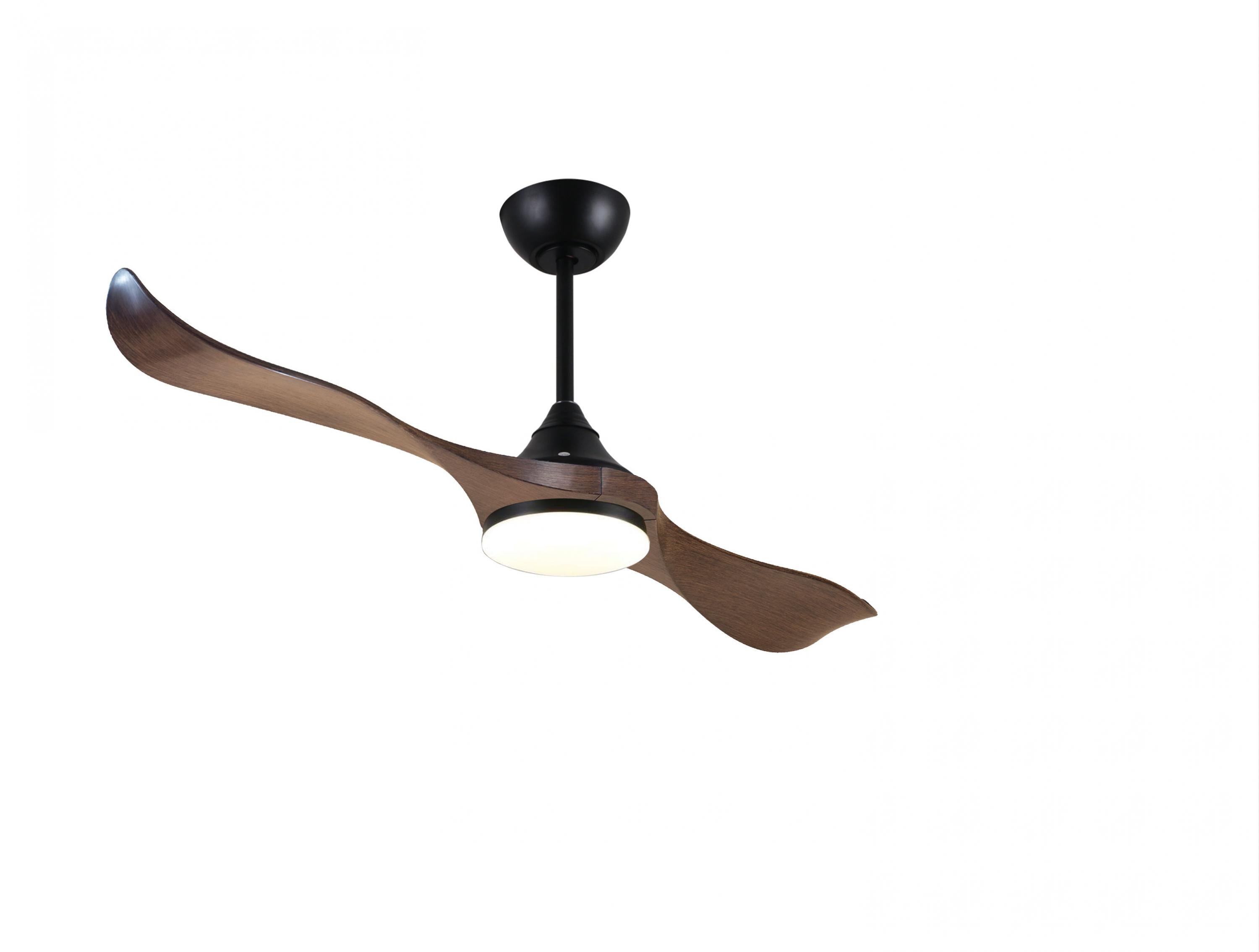 Ventilateur de plafond Blanc avec LED 132 cm Hypersilence