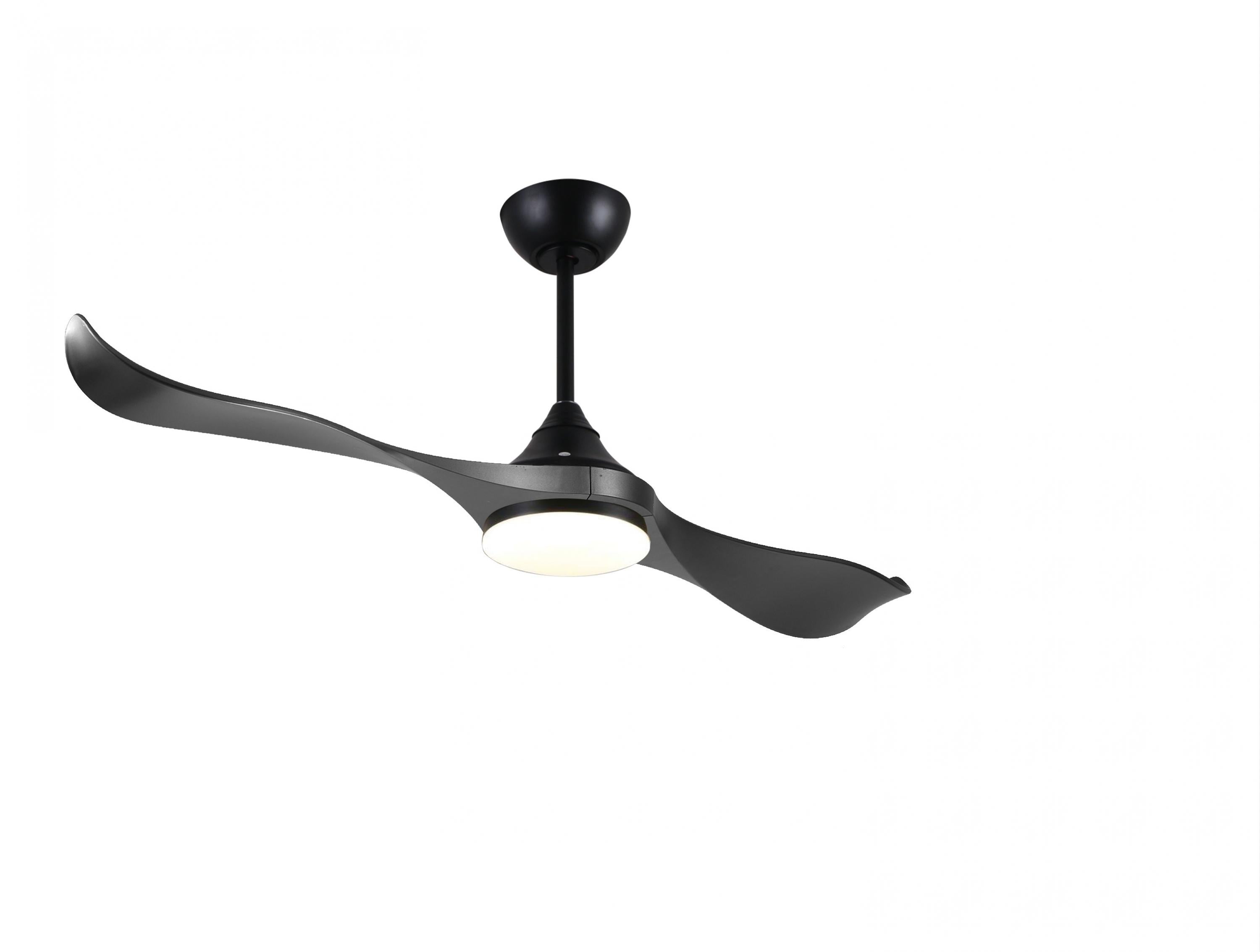 Ventilateur de plafond Blanc avec LED 132 cm Hypersilence