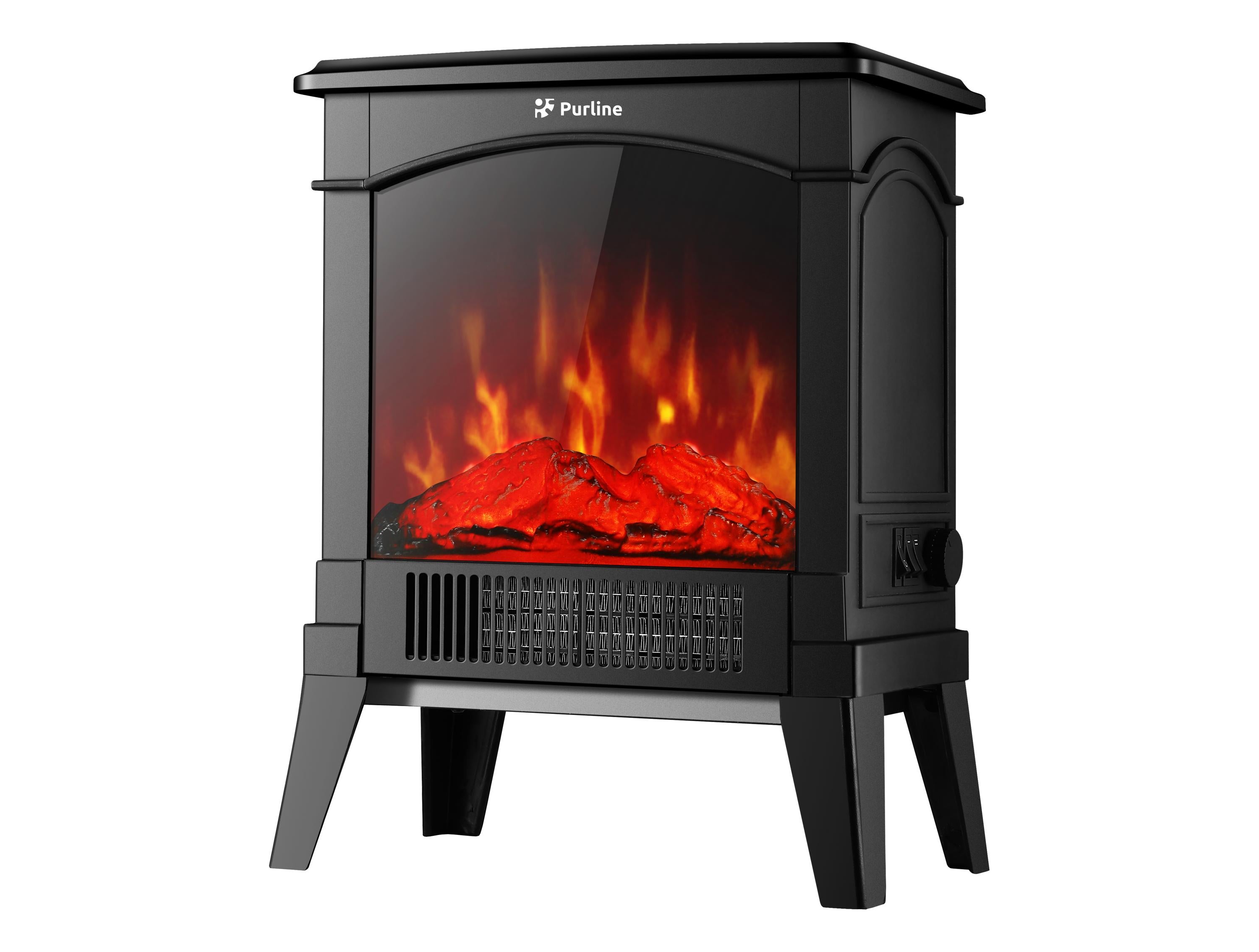 Cheminée électrique compacte sur pied 1500 W