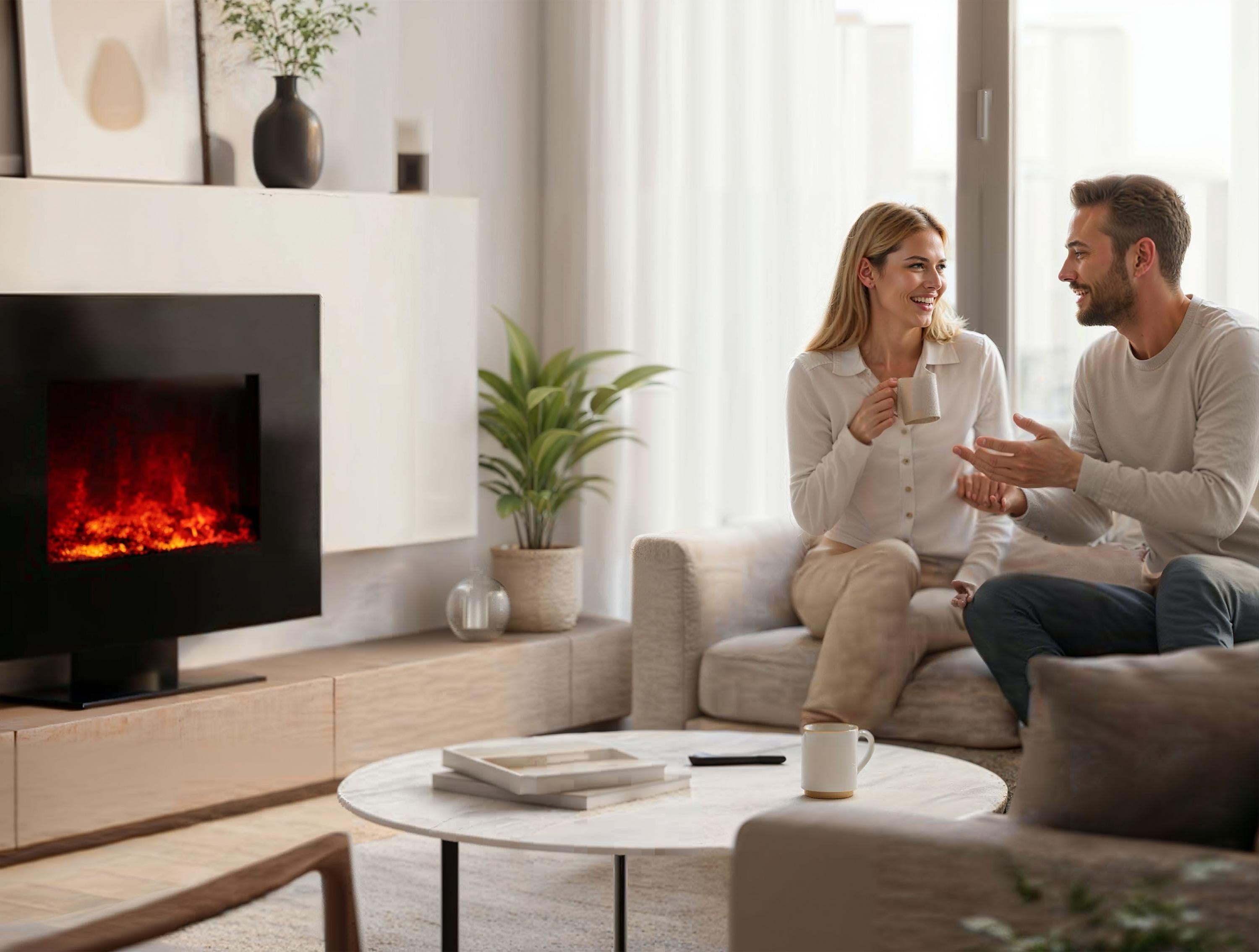 Foyers électriques Contrôle Télécommande