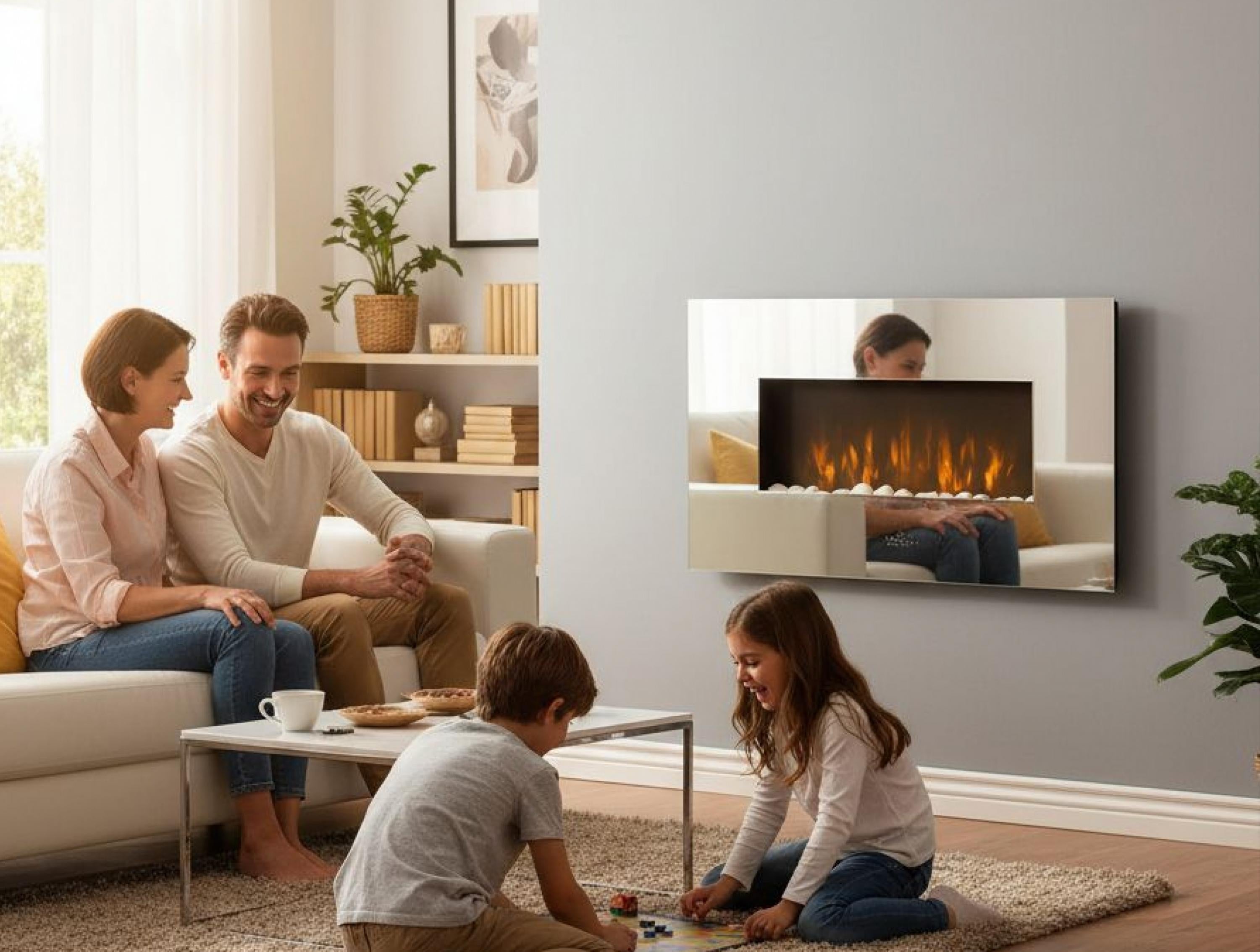 Foyers électriques Contrôle Télécommande