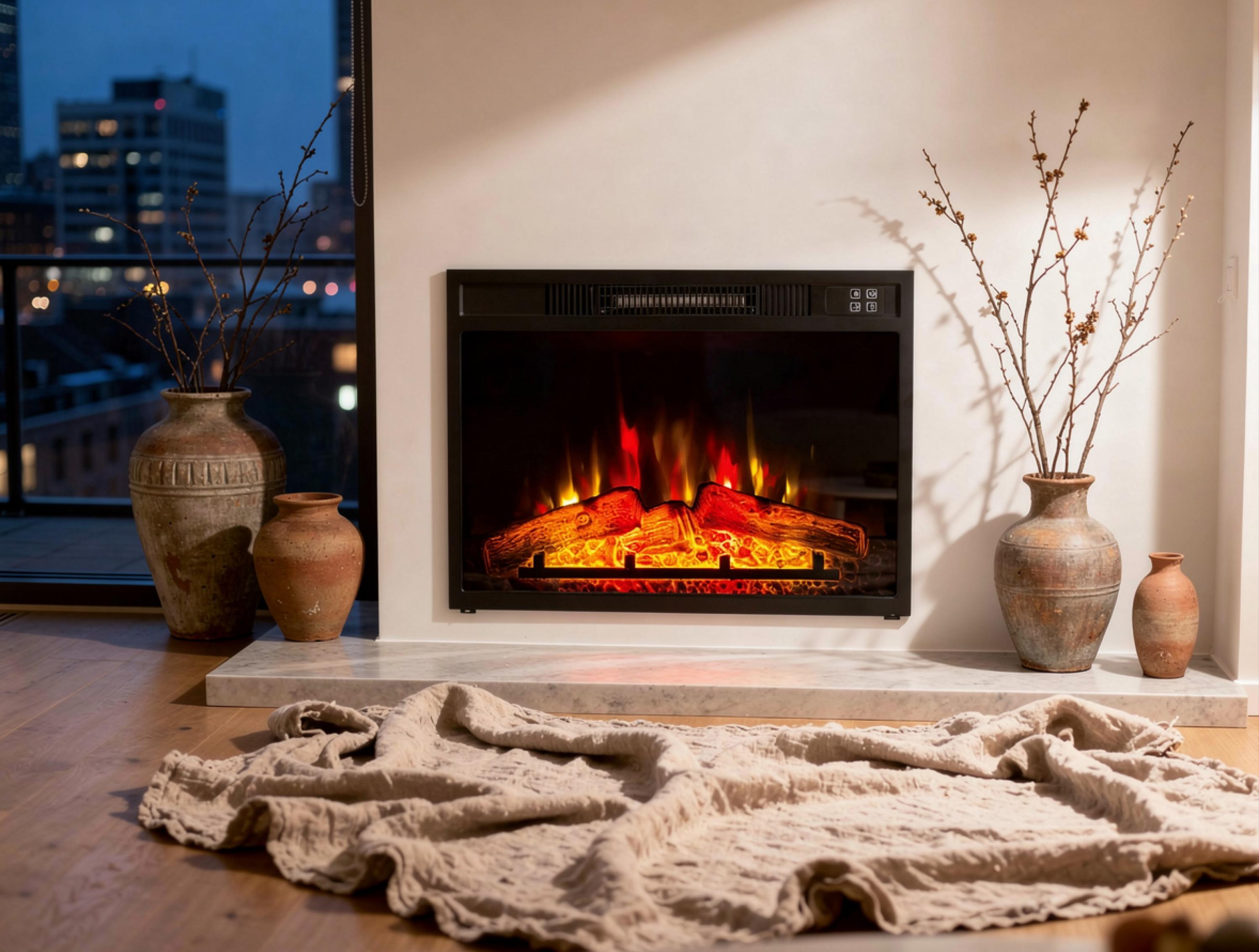 Foyers électriques Contrôle Télécommande