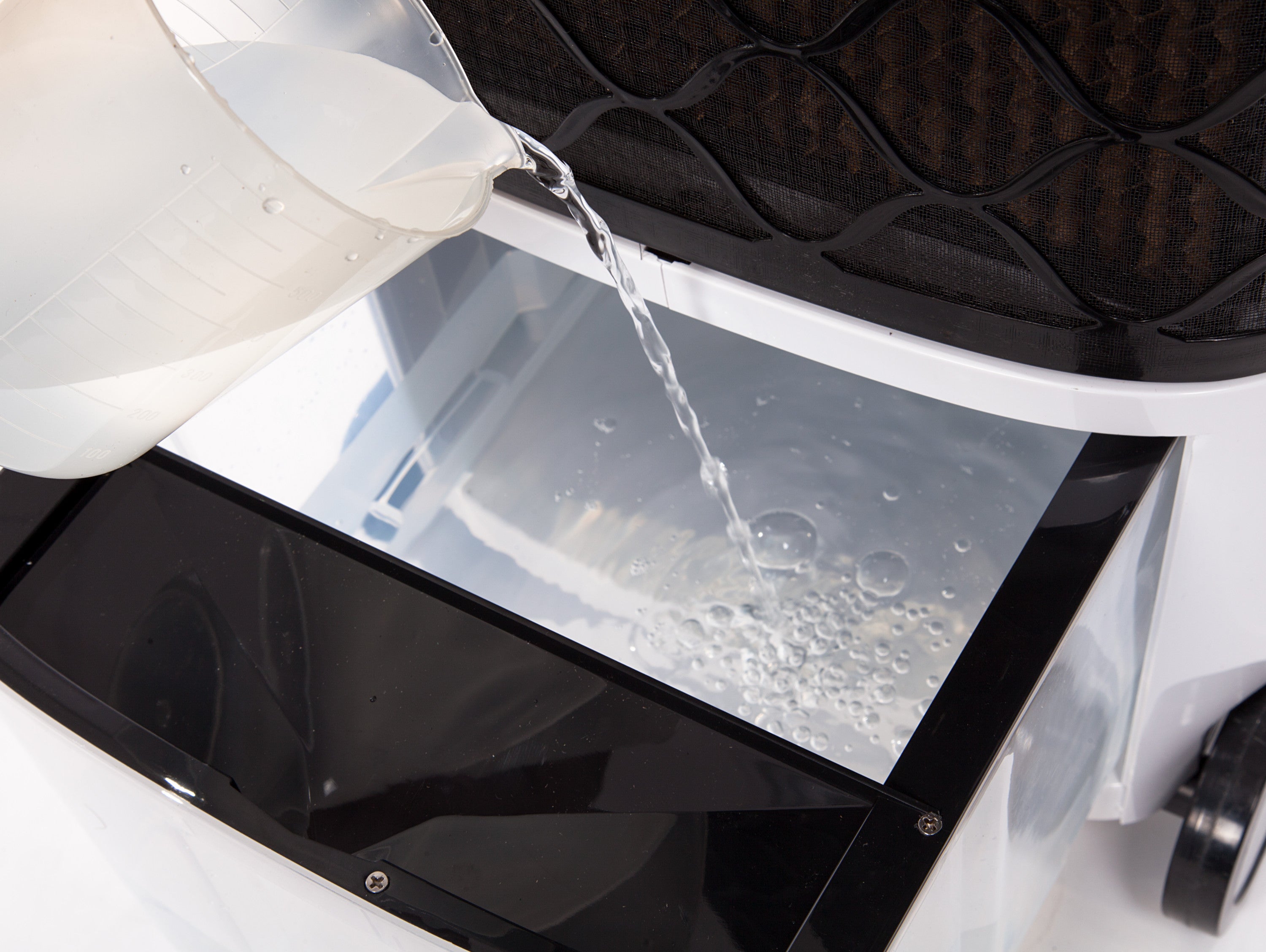 Puissance maximale 130 W Rafraichisseur d'air par évaporation à débit élevé minuterie et 6 vitesses