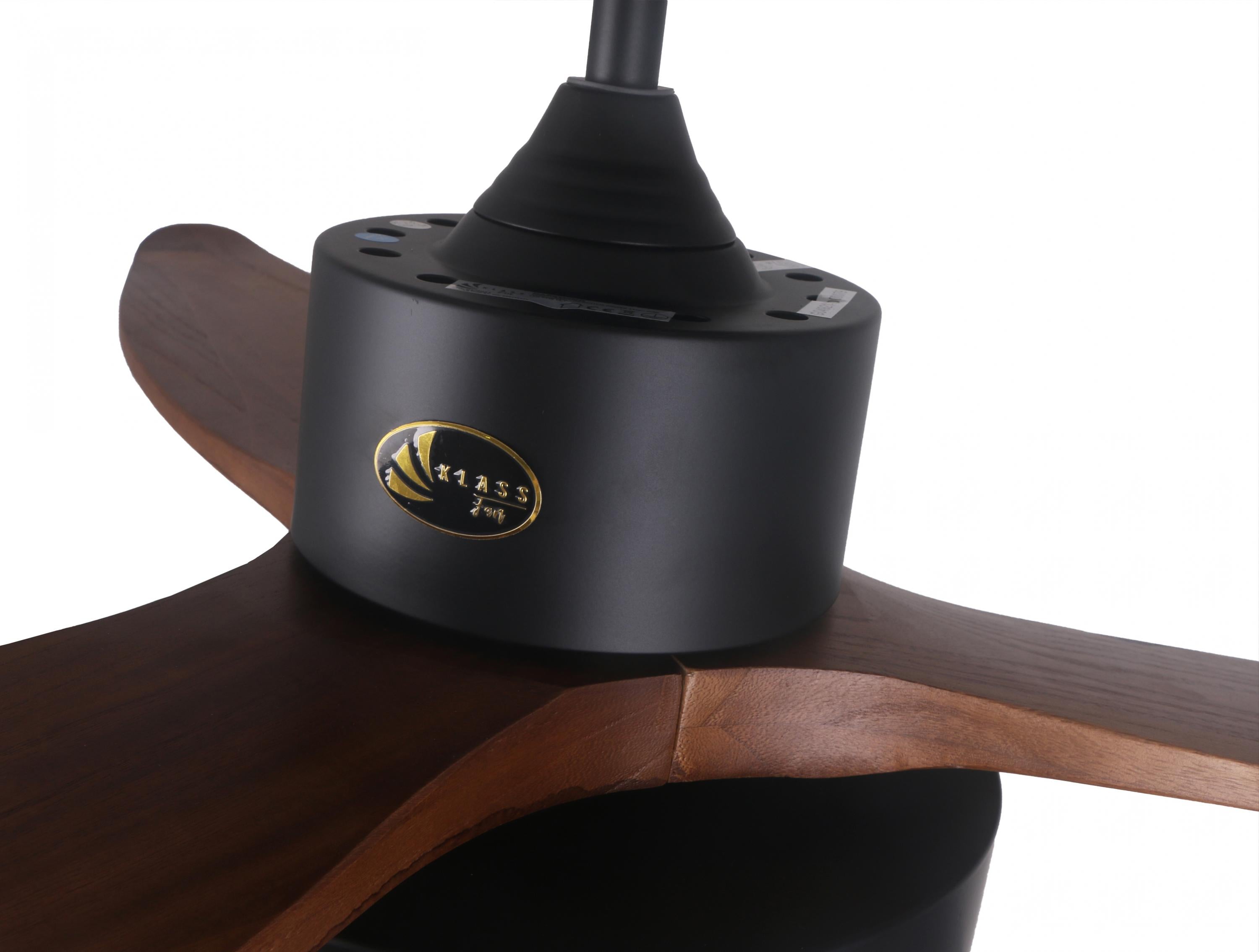DARKWIND: Ventilateur de plafond ø122 cm avec LED et Wifi Réversible Hypersilence