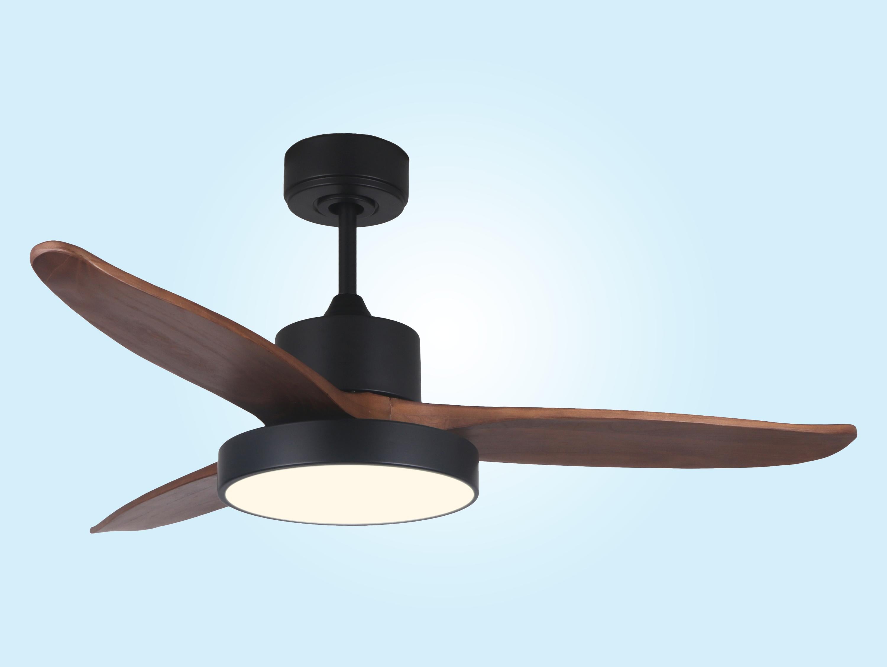 Ventilateur de plafond ø122 cm avec LED et Wifi Réversible Hypersilence