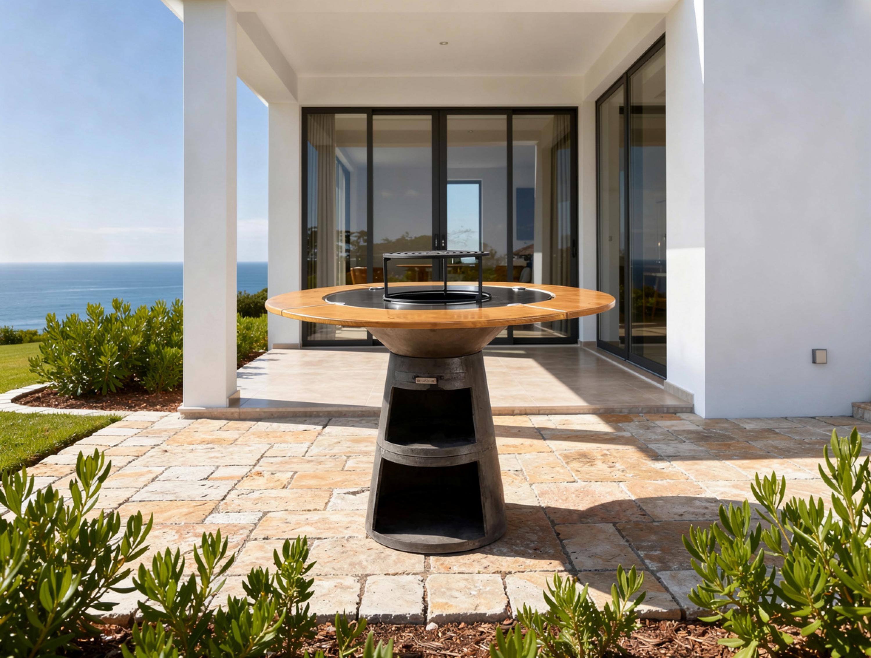 Barbecues Matériau Acier/bois