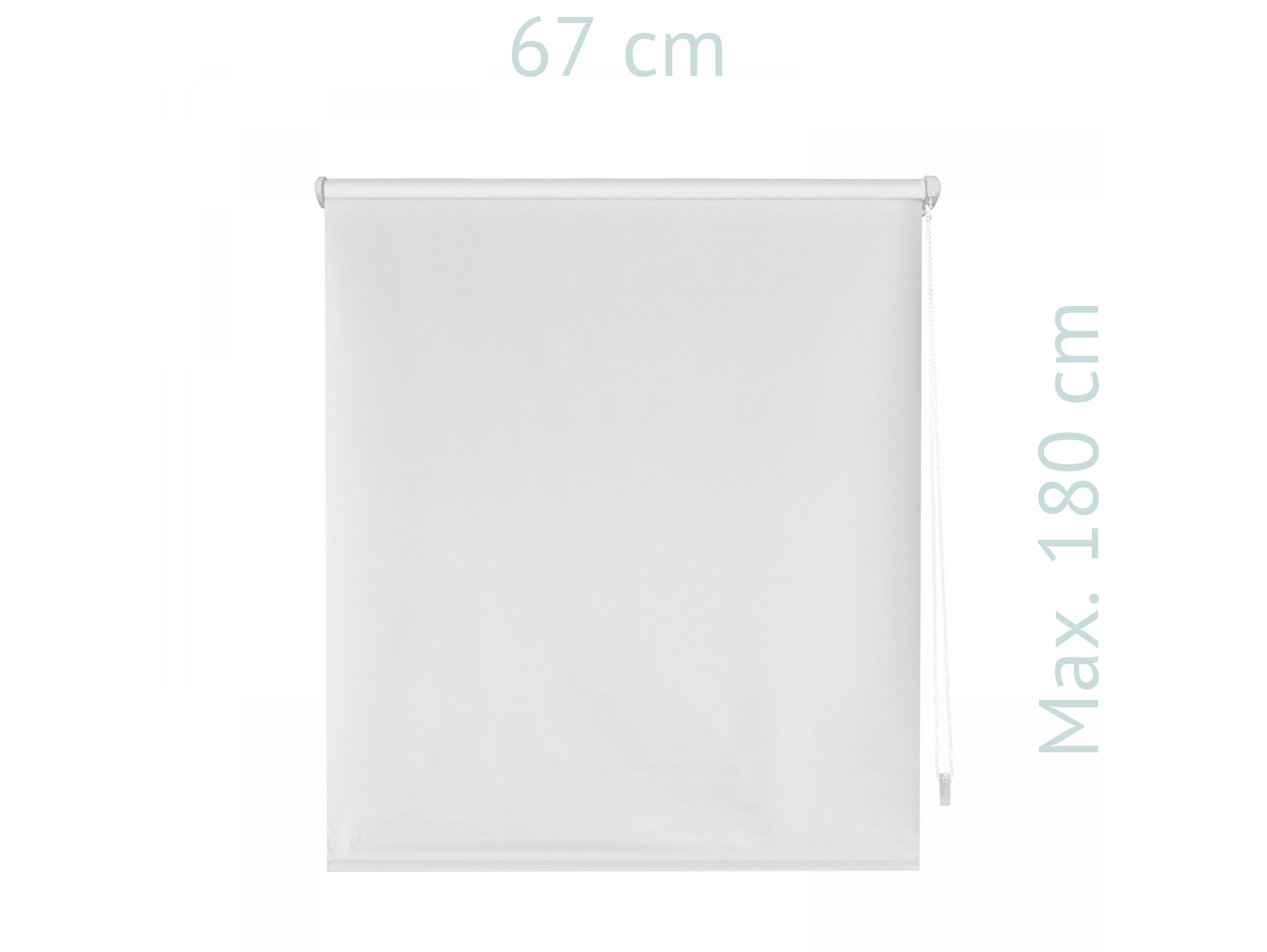 Store enrouleur 67X180 BRUT Opaque EASY FIX