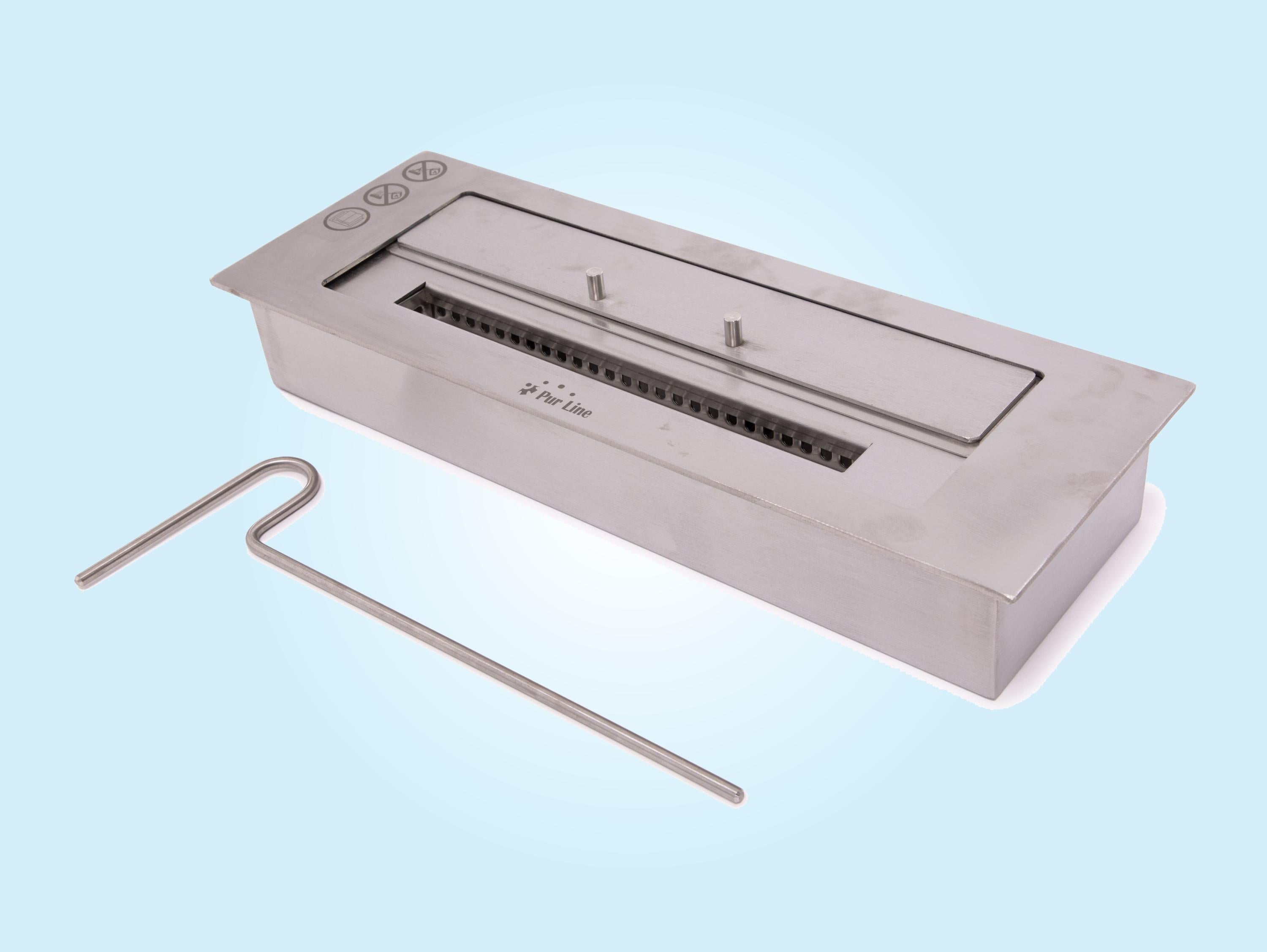 Bloc de combustion avec fibre céramique et régulateur de flamme 2.5L