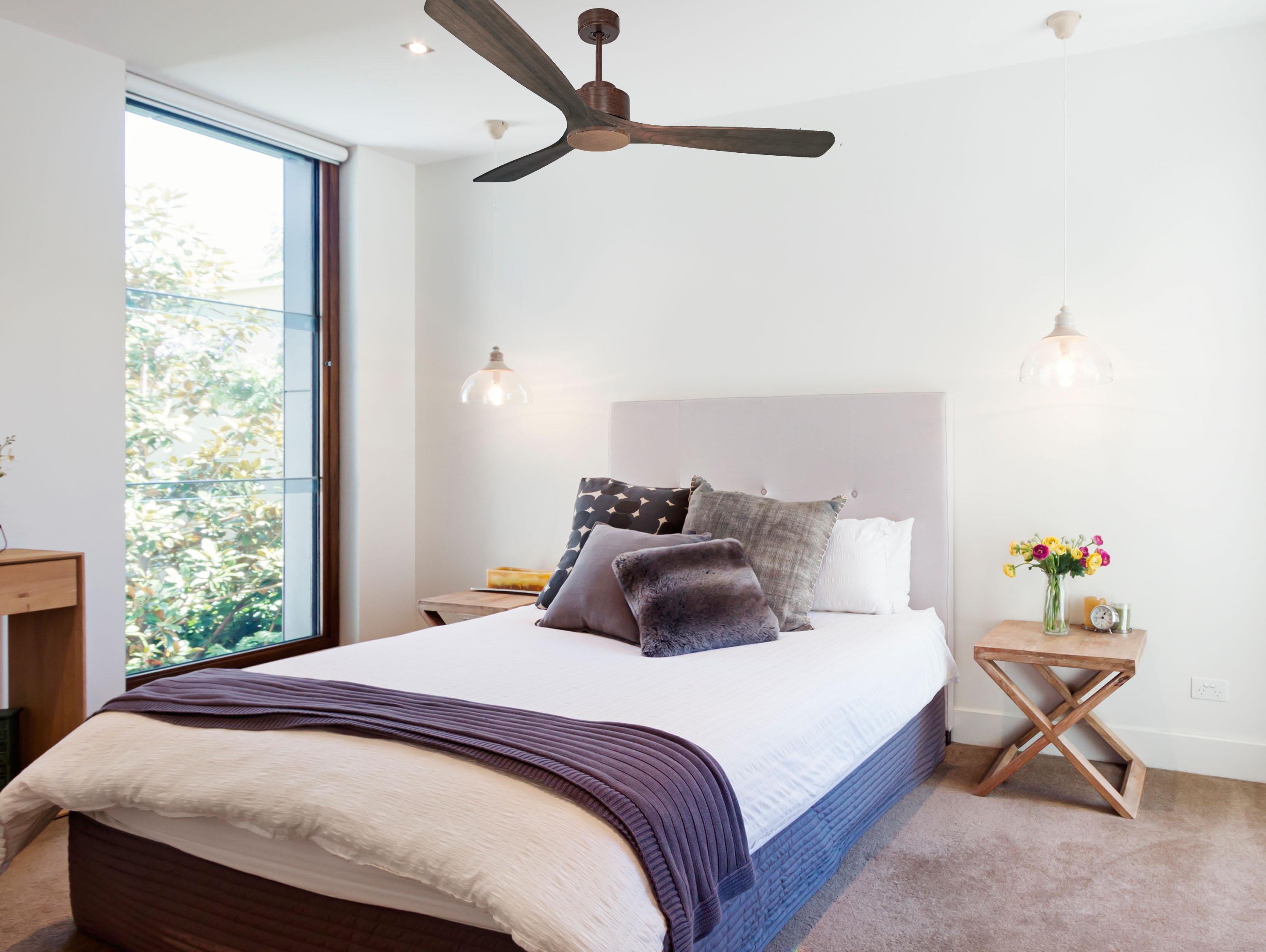 Marie D166 C02 66868: Ventilateur de plafond ø166 cm avec Wifi Réversible Hypersilence