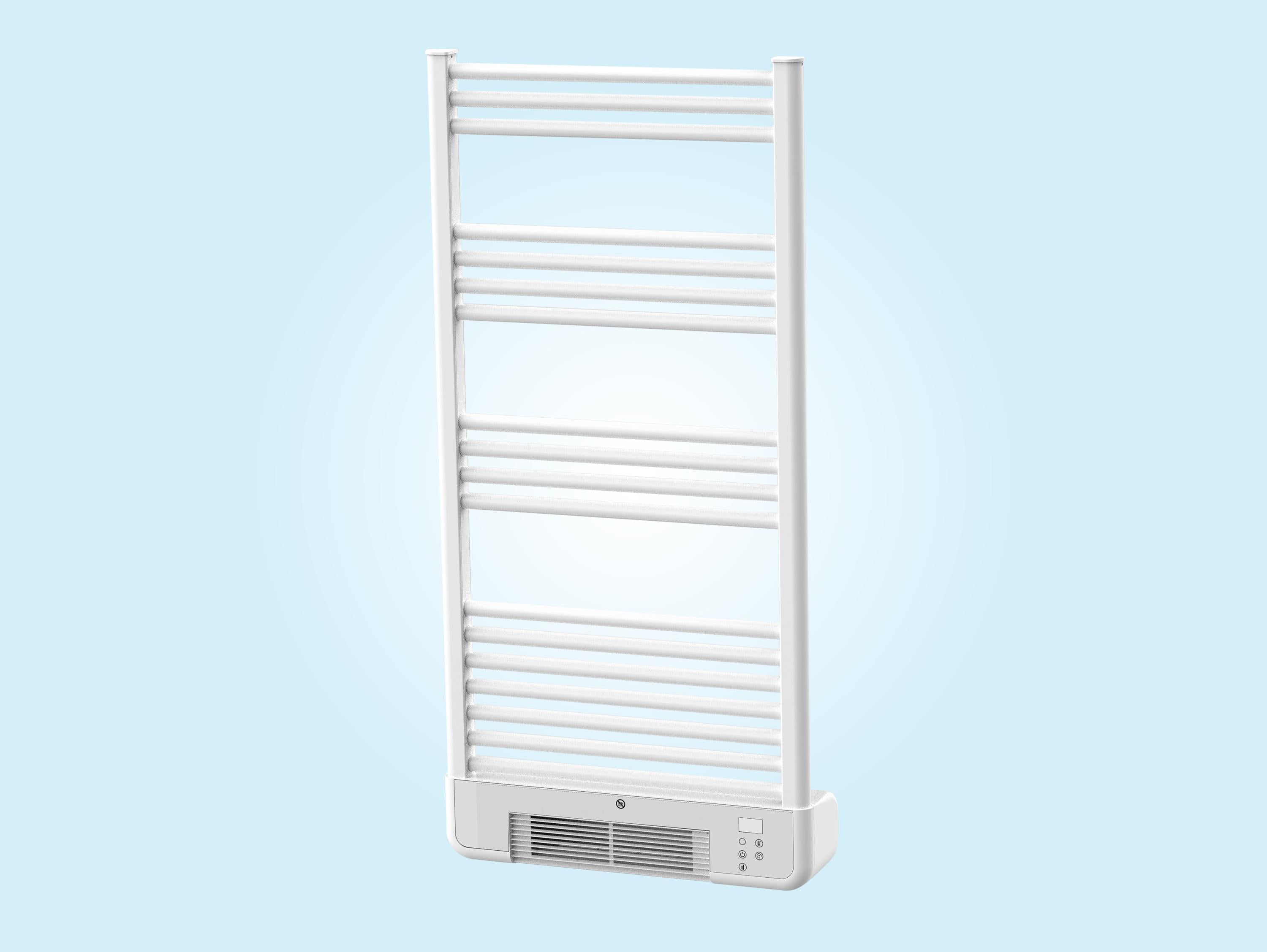 Puissance maximale 2000 W Radiateur sèche-serviettes avec chauffage intégré et contrôle WiFi