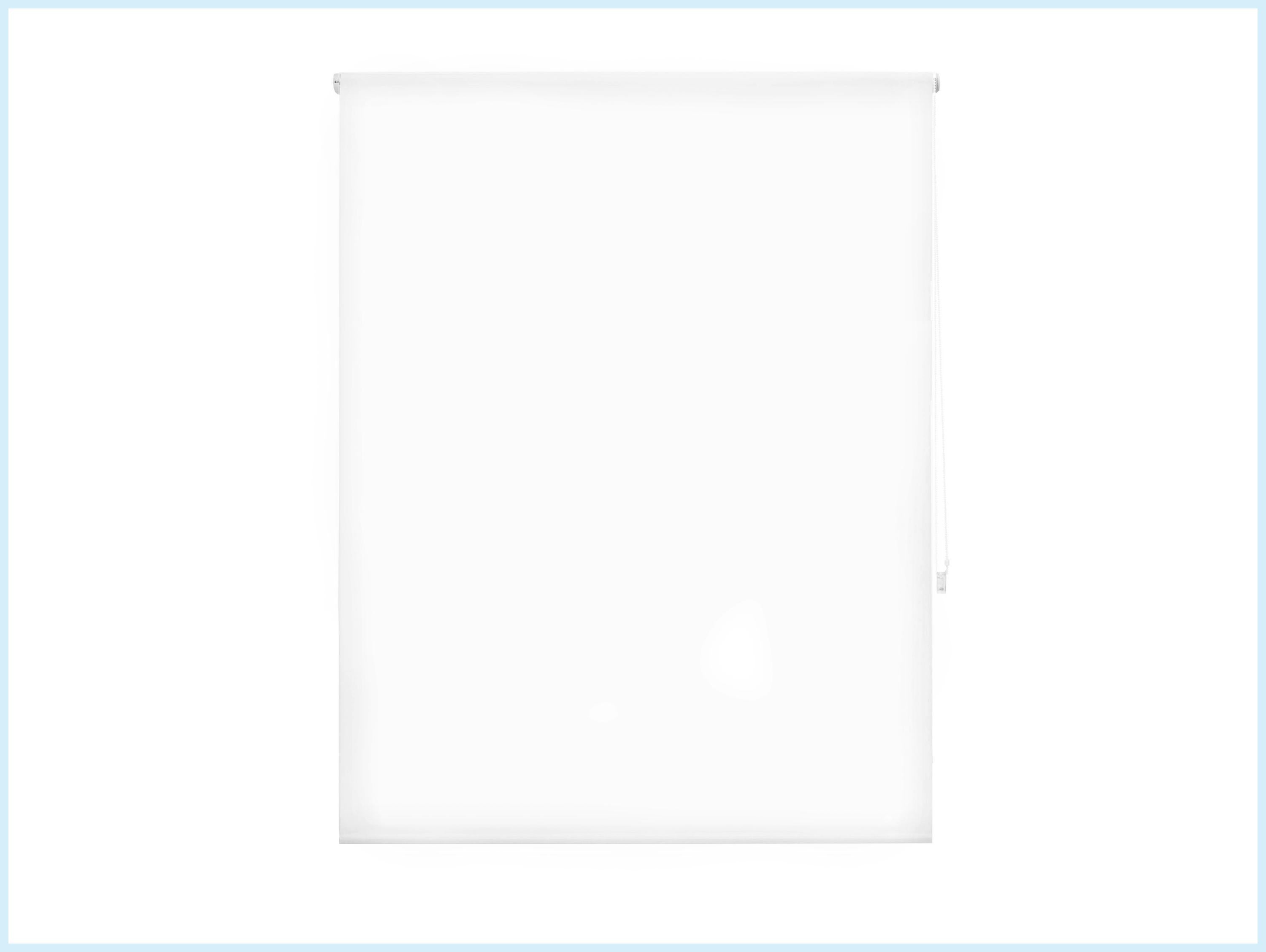 Store enrouleur Polyester Translucide Blanc 120 x 250