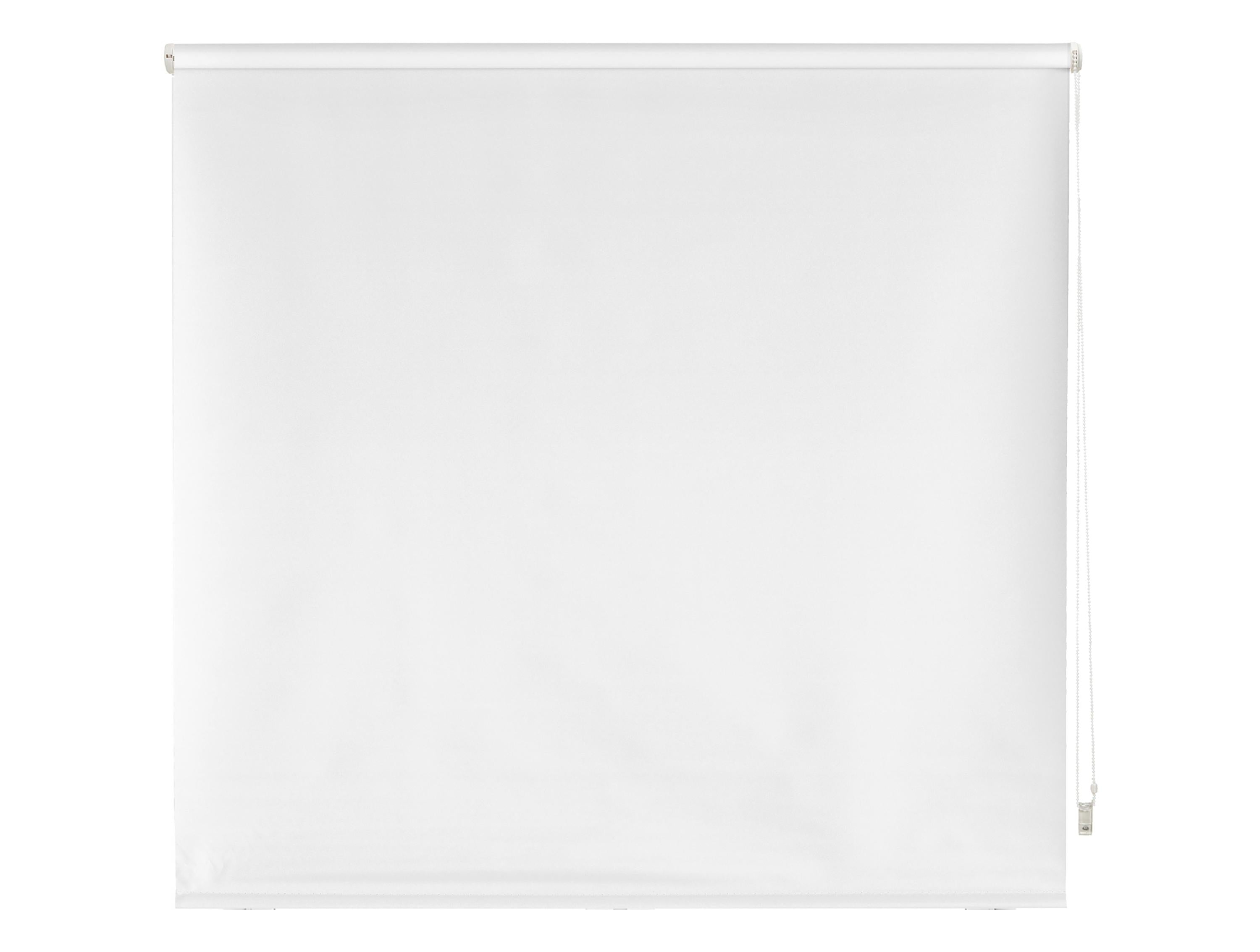 Store enrouleur 130x175 BLANC Fixation au mur ou au plafond
