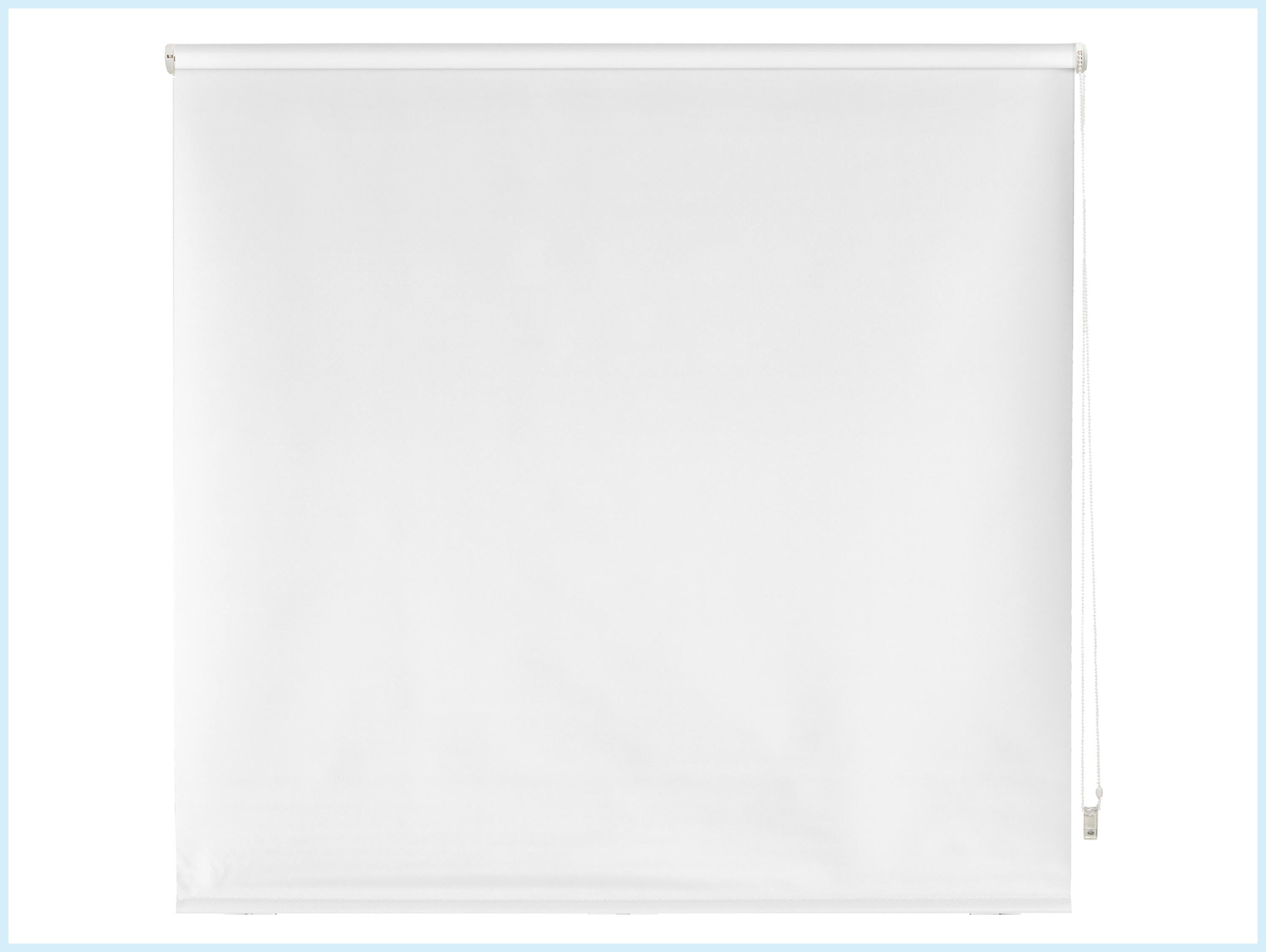Store enrouleur Polyester Translucide Blanc 180 x 250