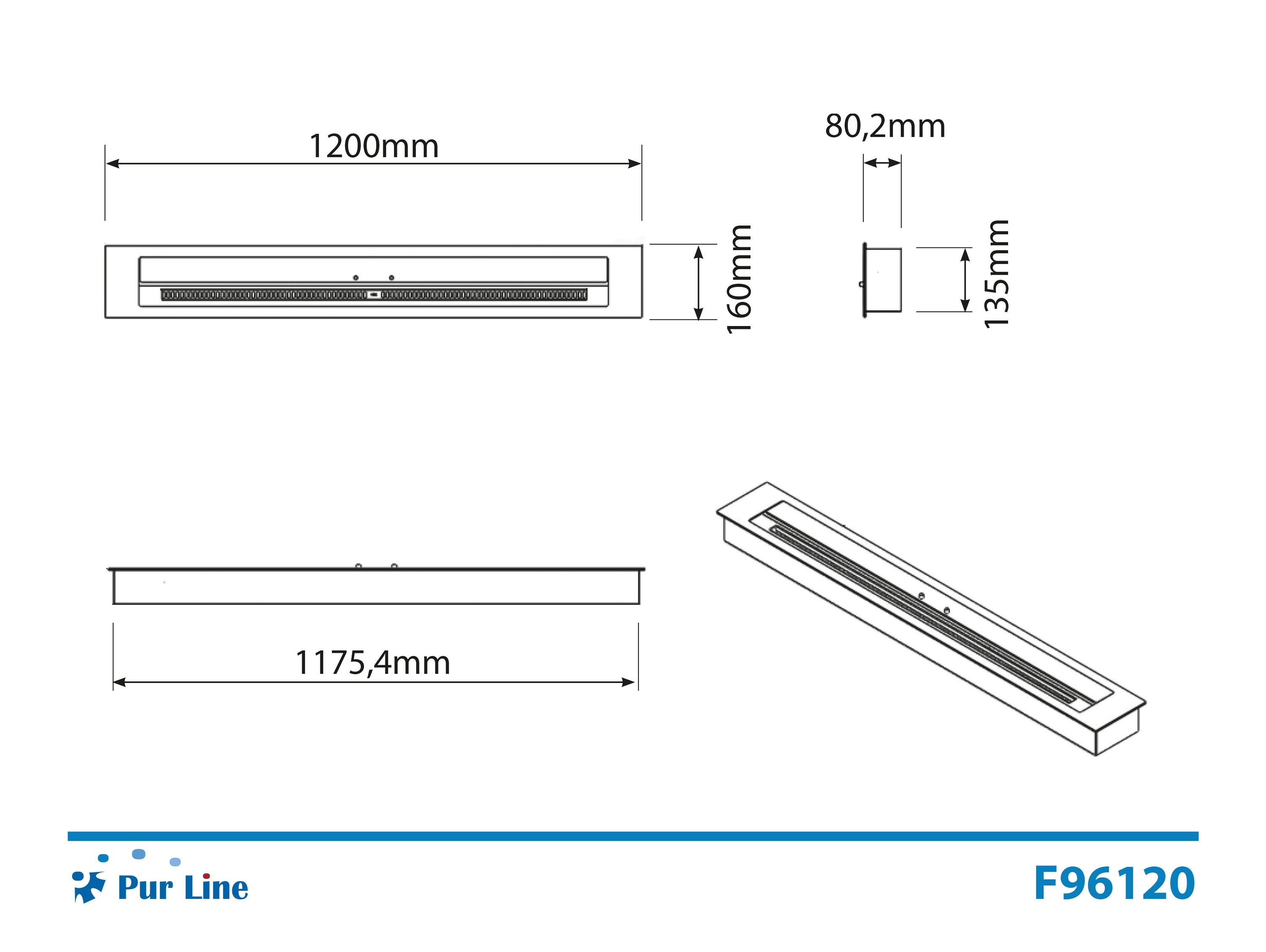 Bloc de combustion avec fibre céramique et régulateur de flamme 9L