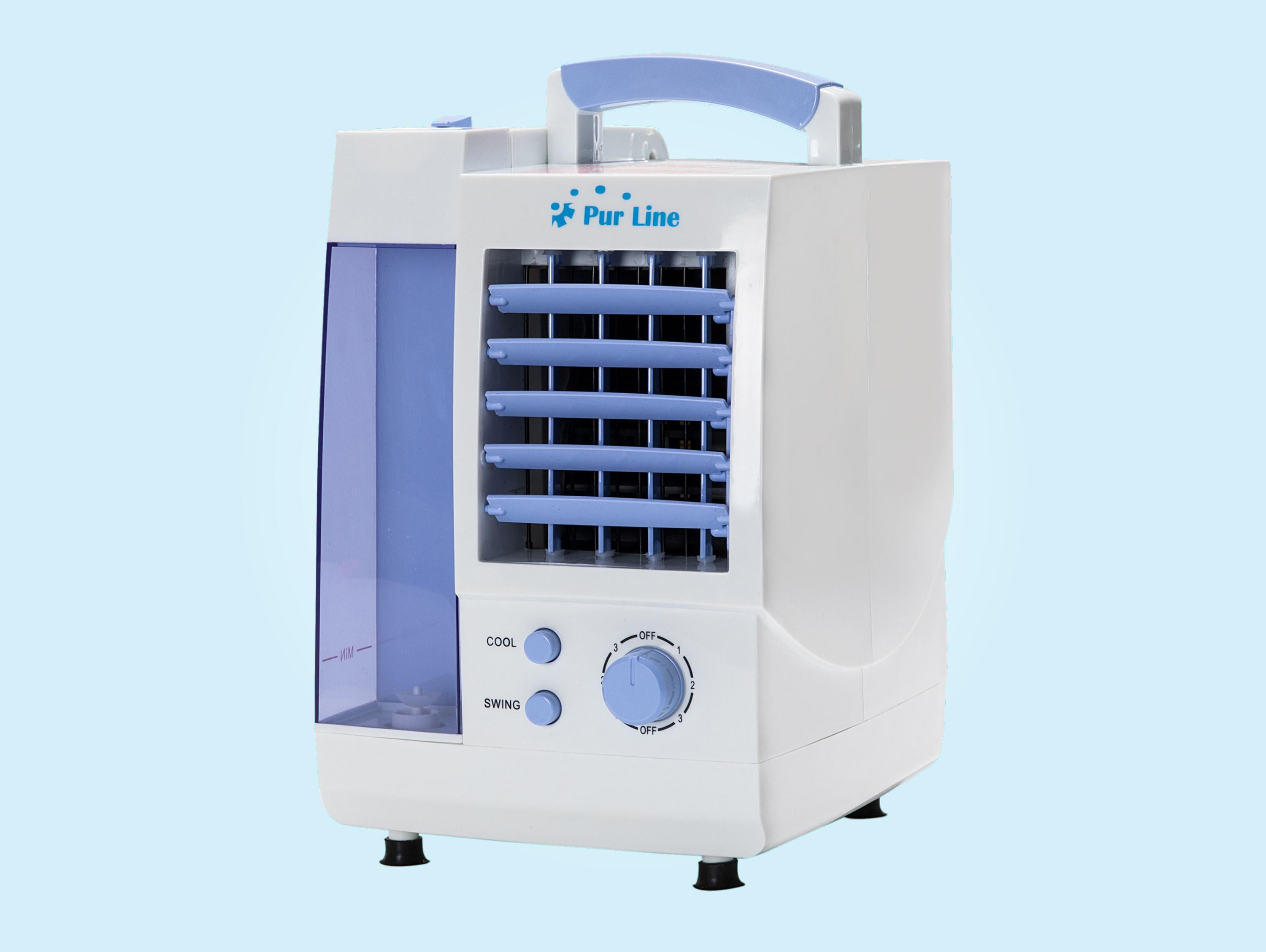 Rafraichisseur d'air par évaporation à débit élevé 3 vitesses