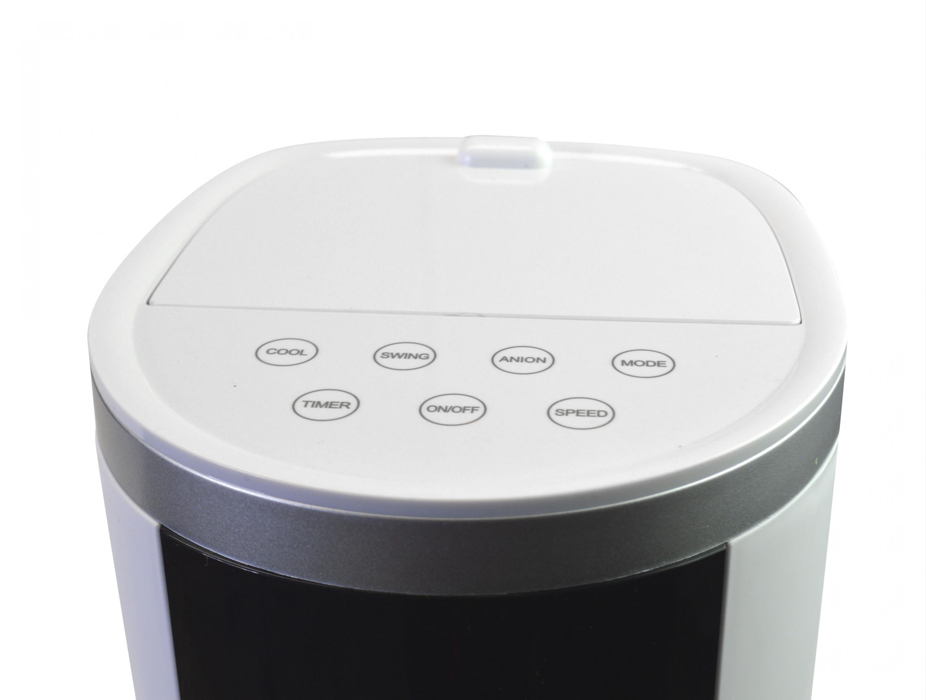 Puissance maximale 45 W Refroidisseur évaporatif à tour numérique avec ouverture par le haut