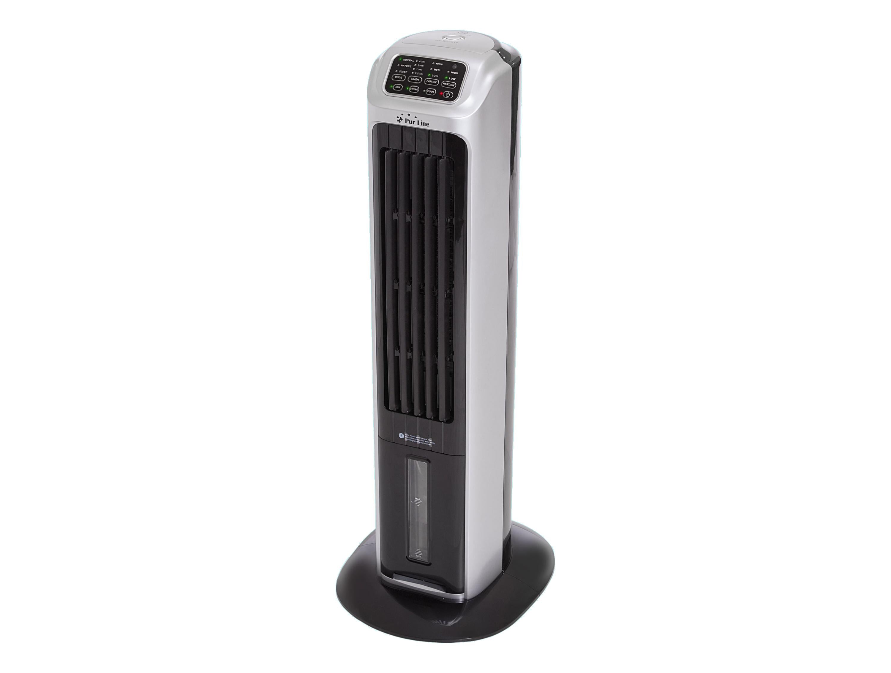 Rafraichisseur d'air par évaporation à débit élevé et chauffage