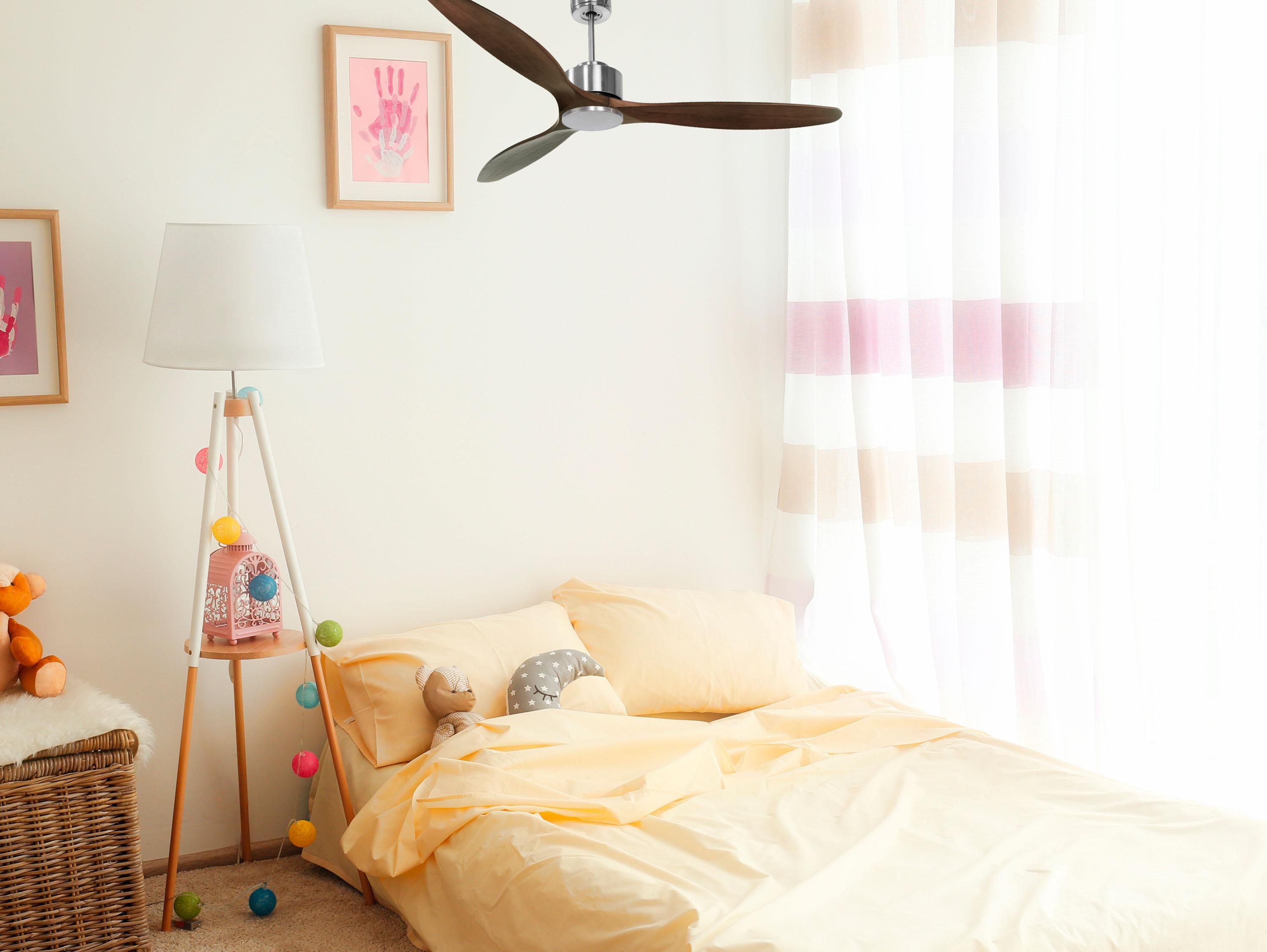   Ventilateur de plafond ø166 cm avec Wifi Réversible Hypersilence