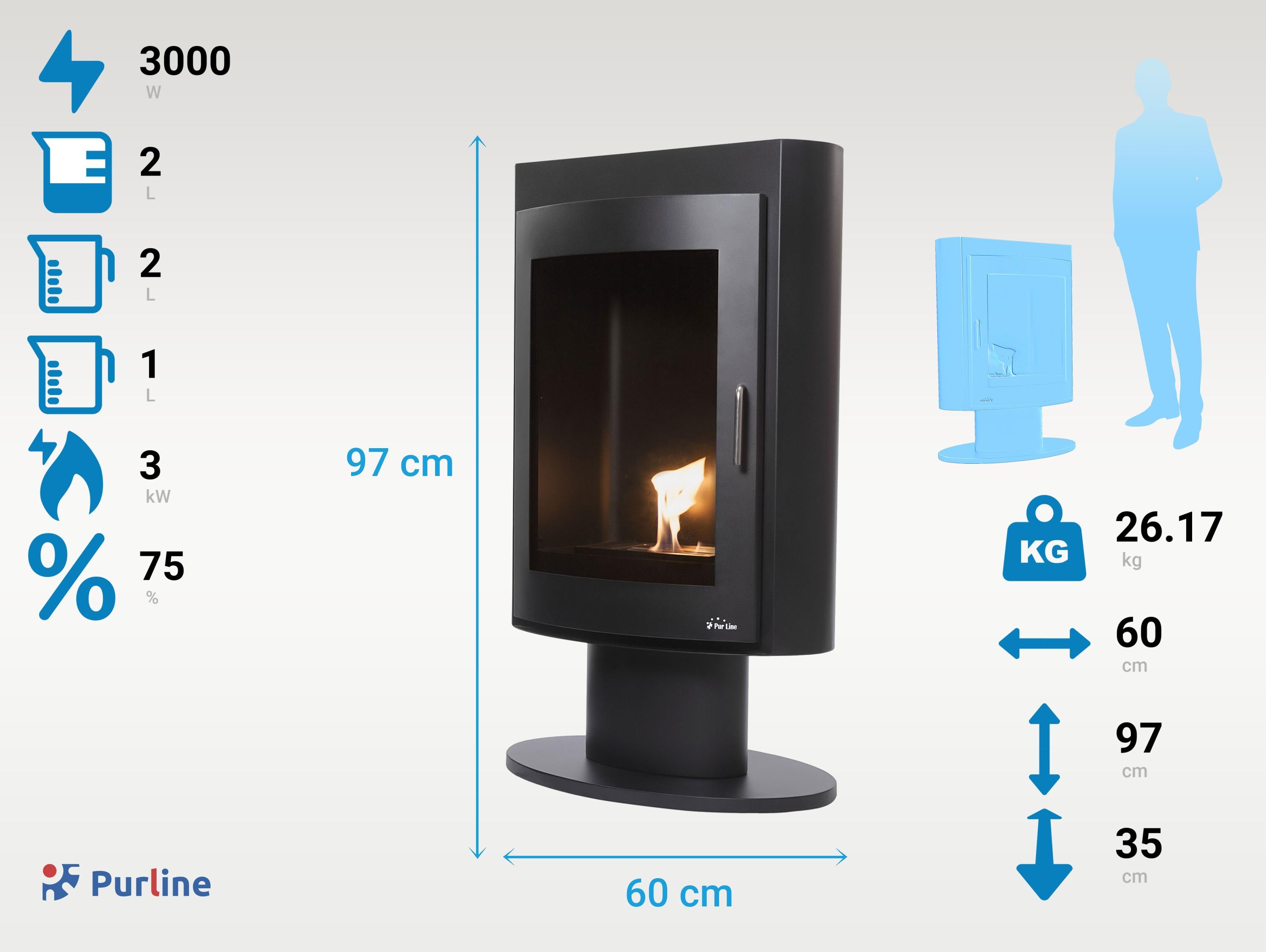 SILENUS B Couleur Noir