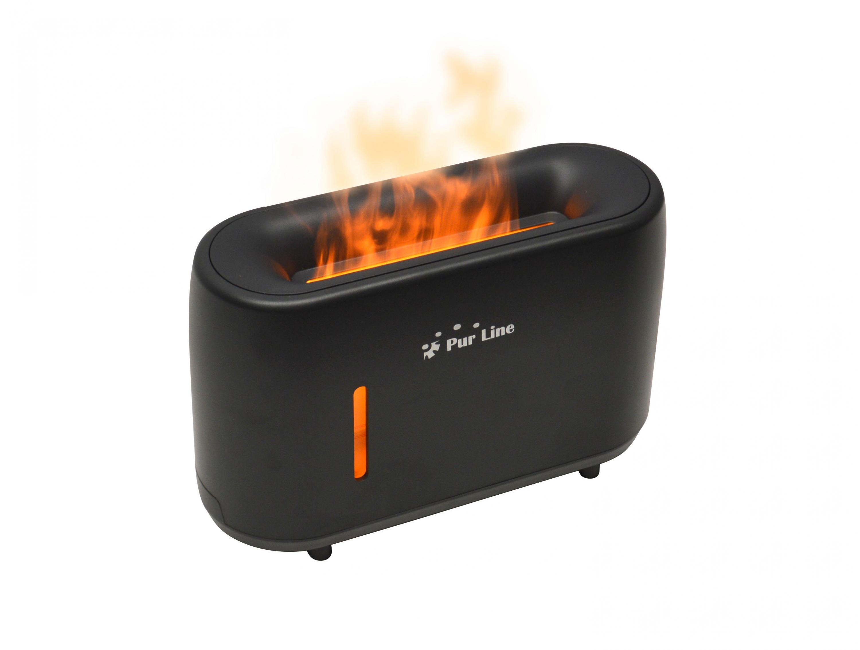 SUMU FIRE: Diffuseur d'arômes à ultrasons avec effet de flamme en noir