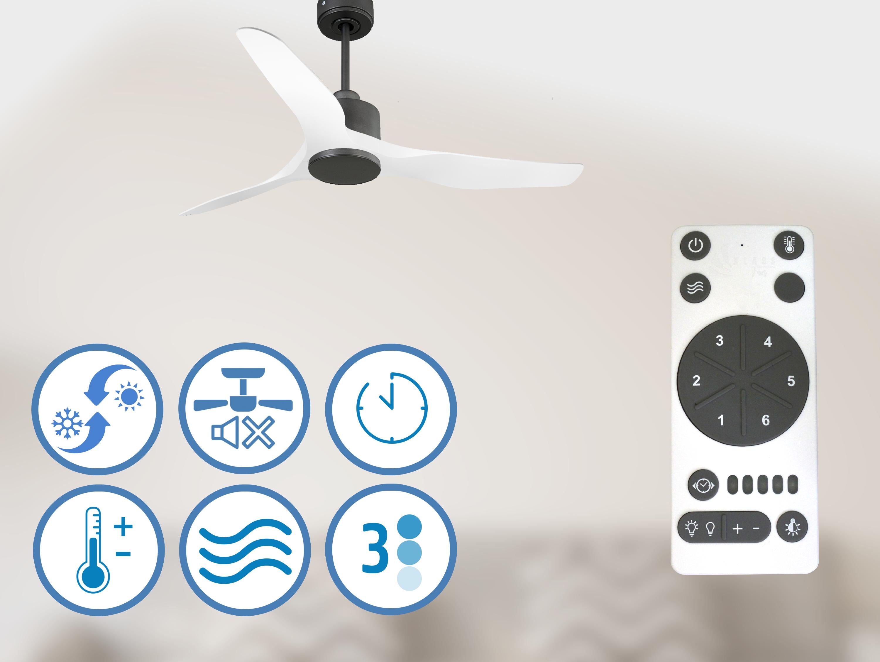 ThassosD127C0365190: Ventiladores de teto