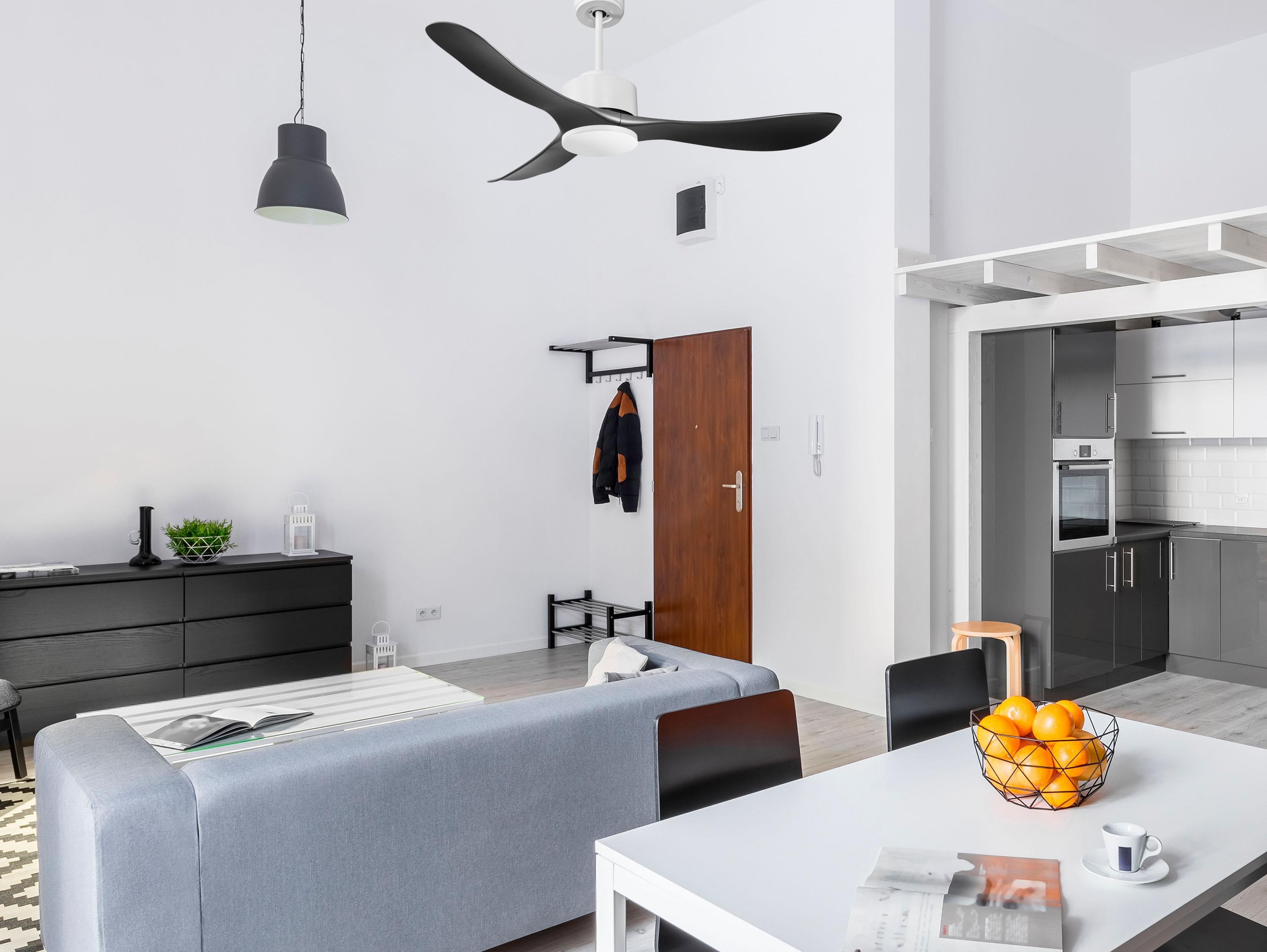   Ventilateur de plafond ø132 cm avec Wifi Réversible Hypersilence