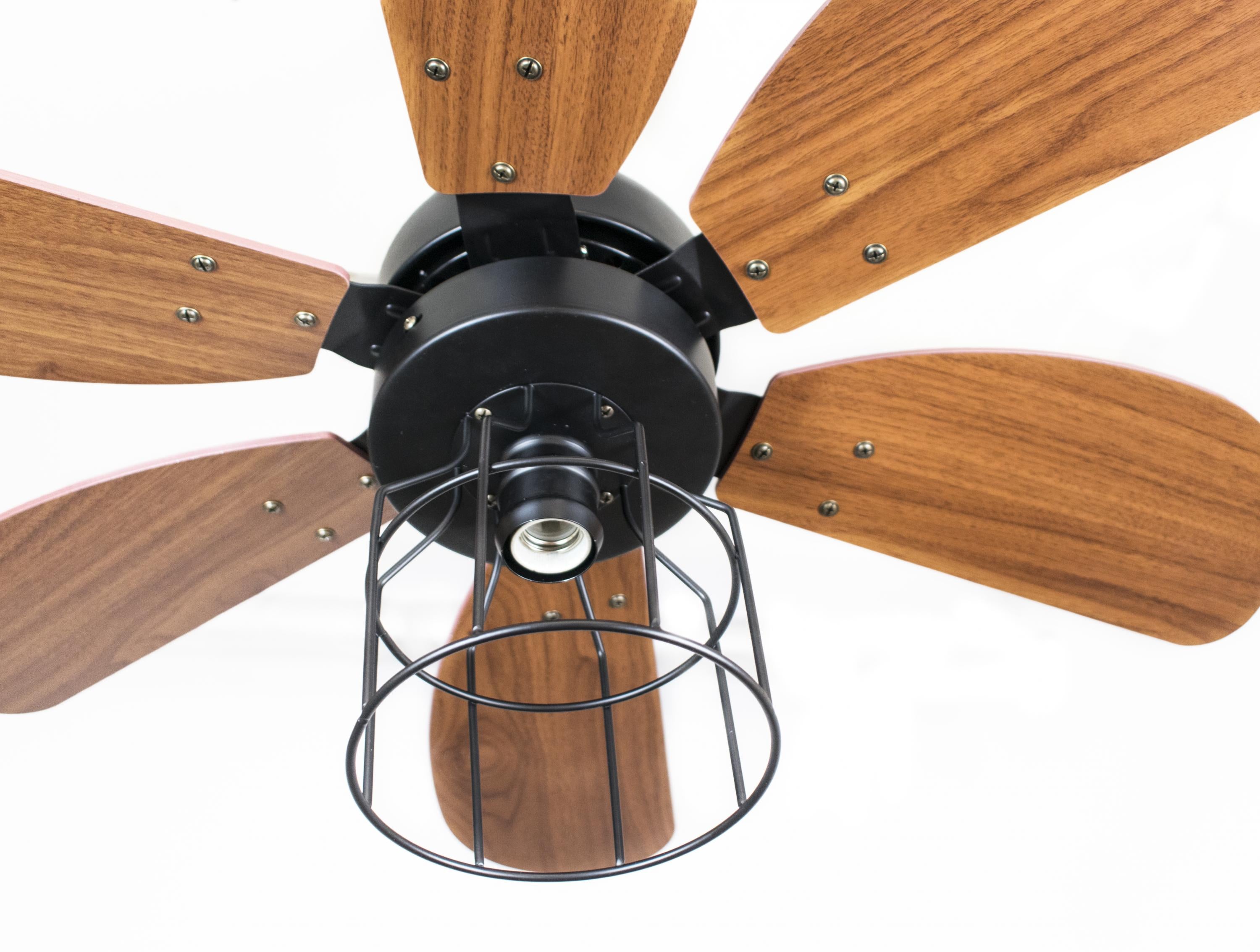 Surface utilisable 15 m2 Ventilateur de plafond ø91 cm Réversible Hypersilence