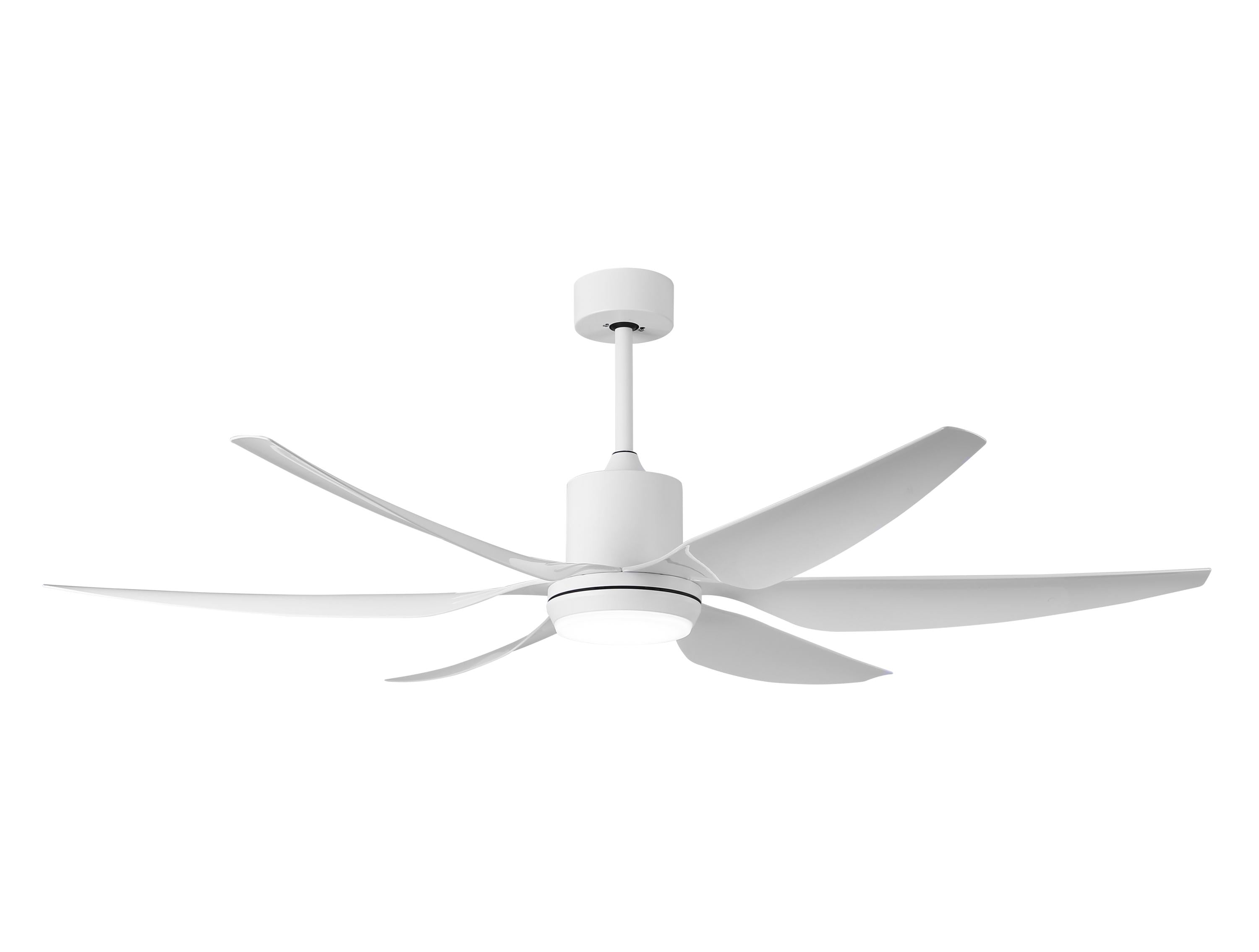 Ventilateur de plafond ø167 cm avec LED et Wifi Réversible Hypersilence