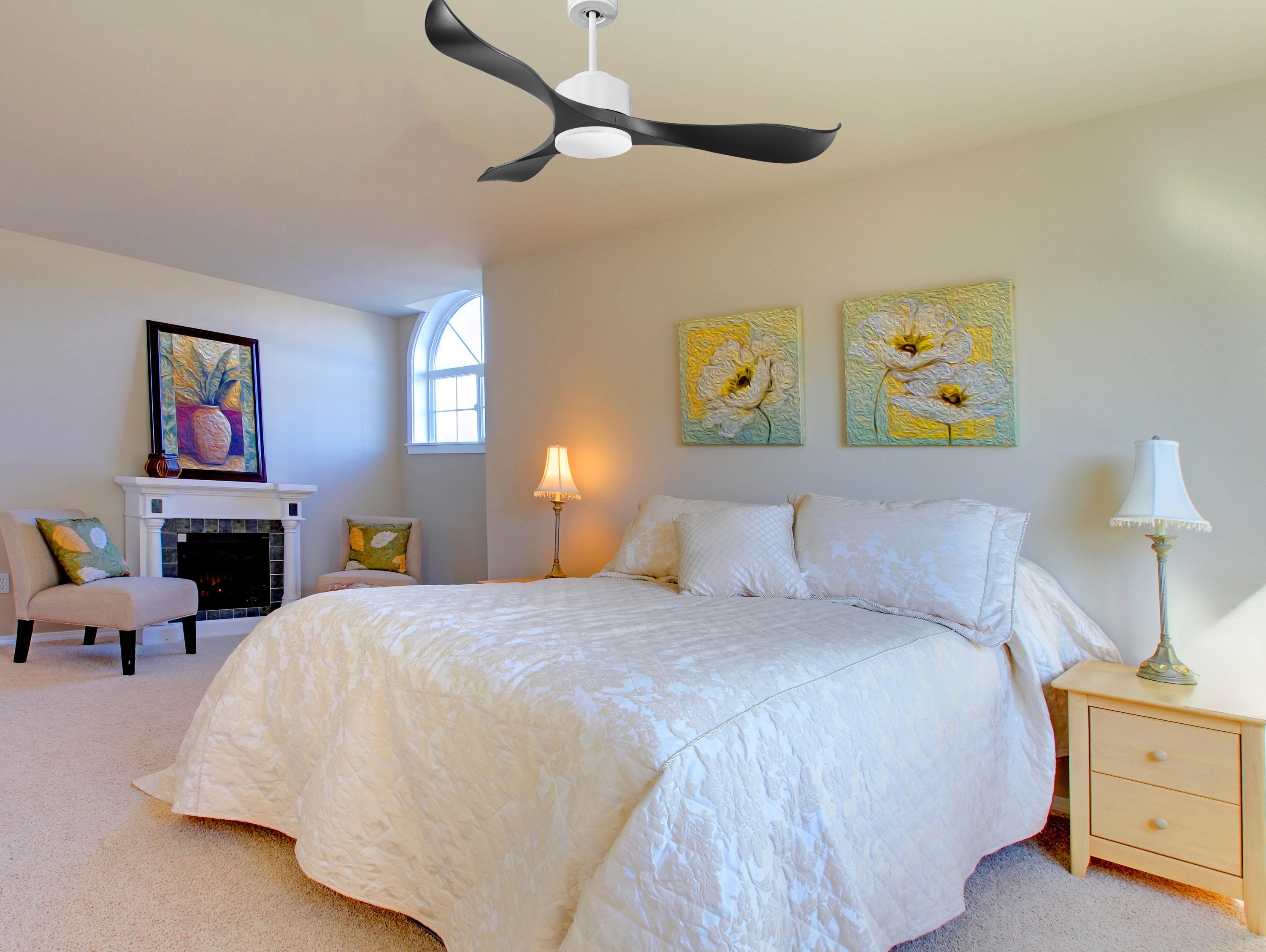   Ventilateur de plafond ø132 cm avec Wifi Réversible Hypersilence