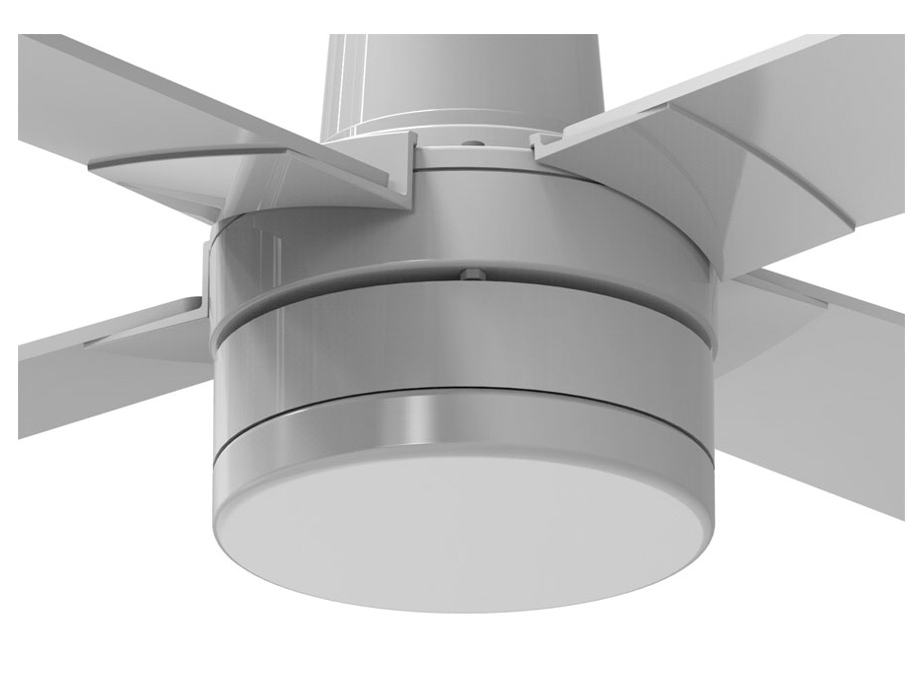 Ventilateur de plafond ø122 cm avec LED et Wifi Réversible Hypersilence