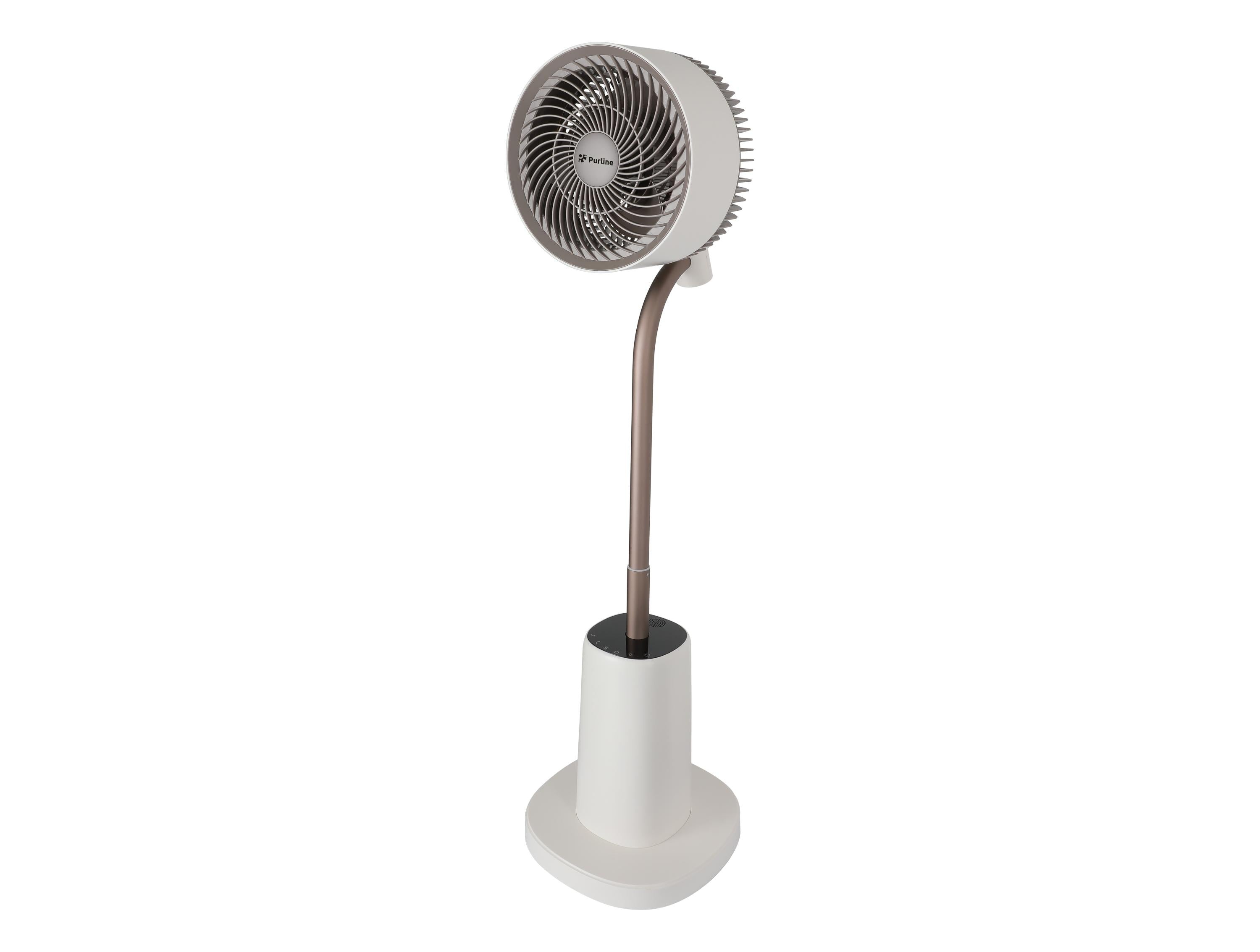 Ventilateur de sol DC avec lumière ambiante