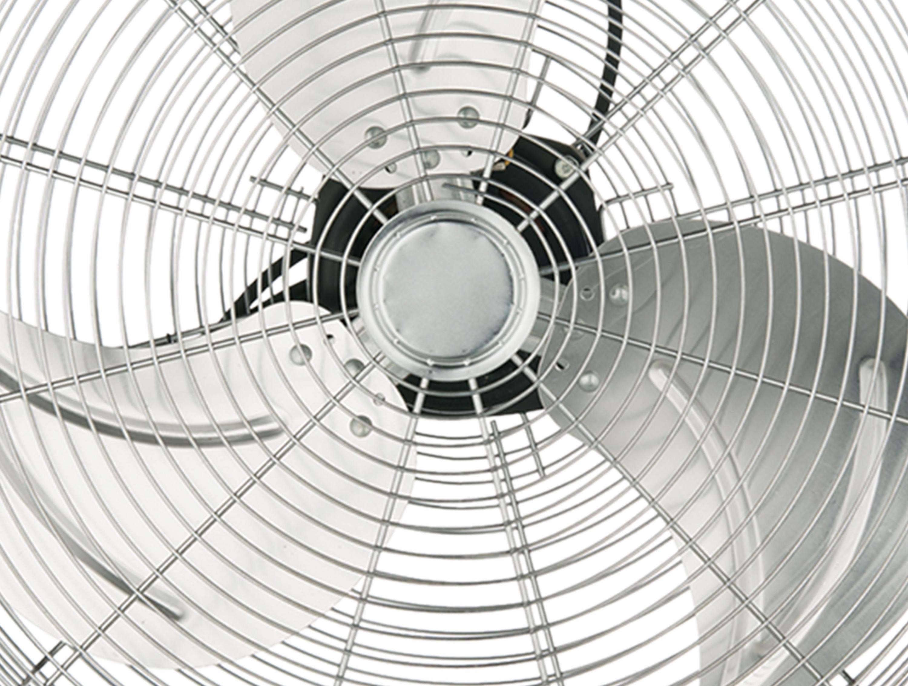 VENTY IND 120F: Ventilateur industriel sur pied 120W avec hauteur régable