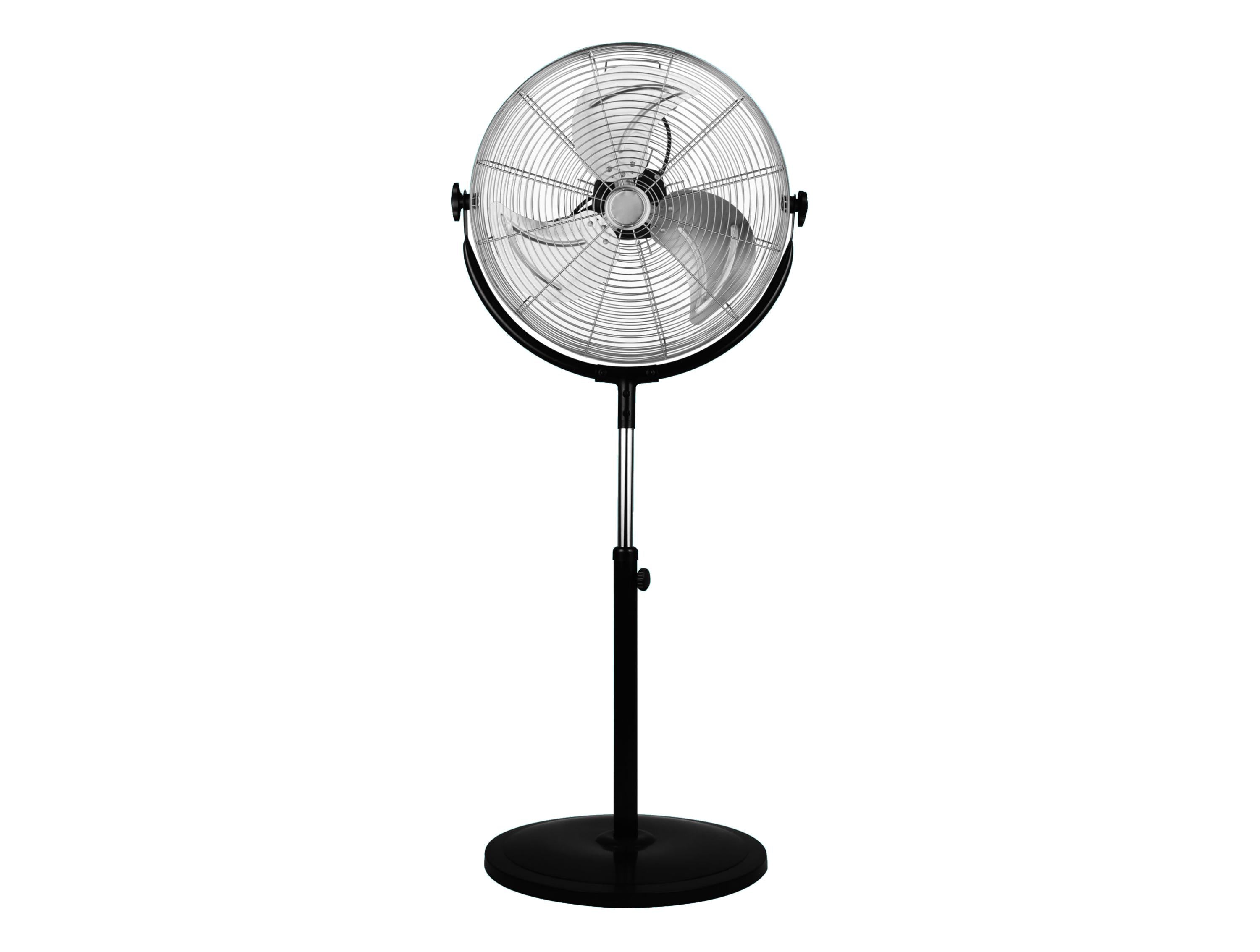 Ventilateur industriel sur pied 120W avec hauteur régable