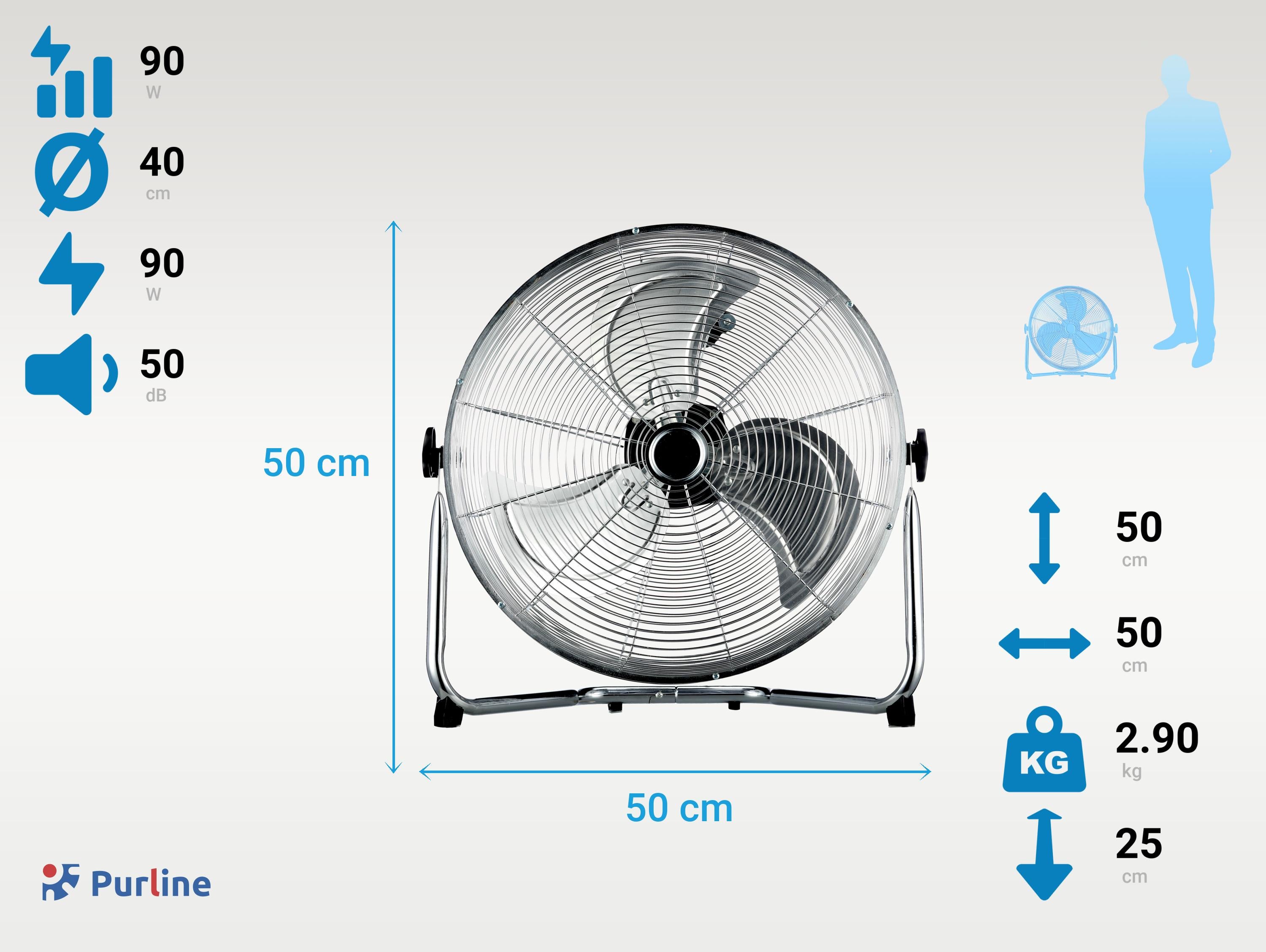 VENTY IND 90 Diamètre 40 cm