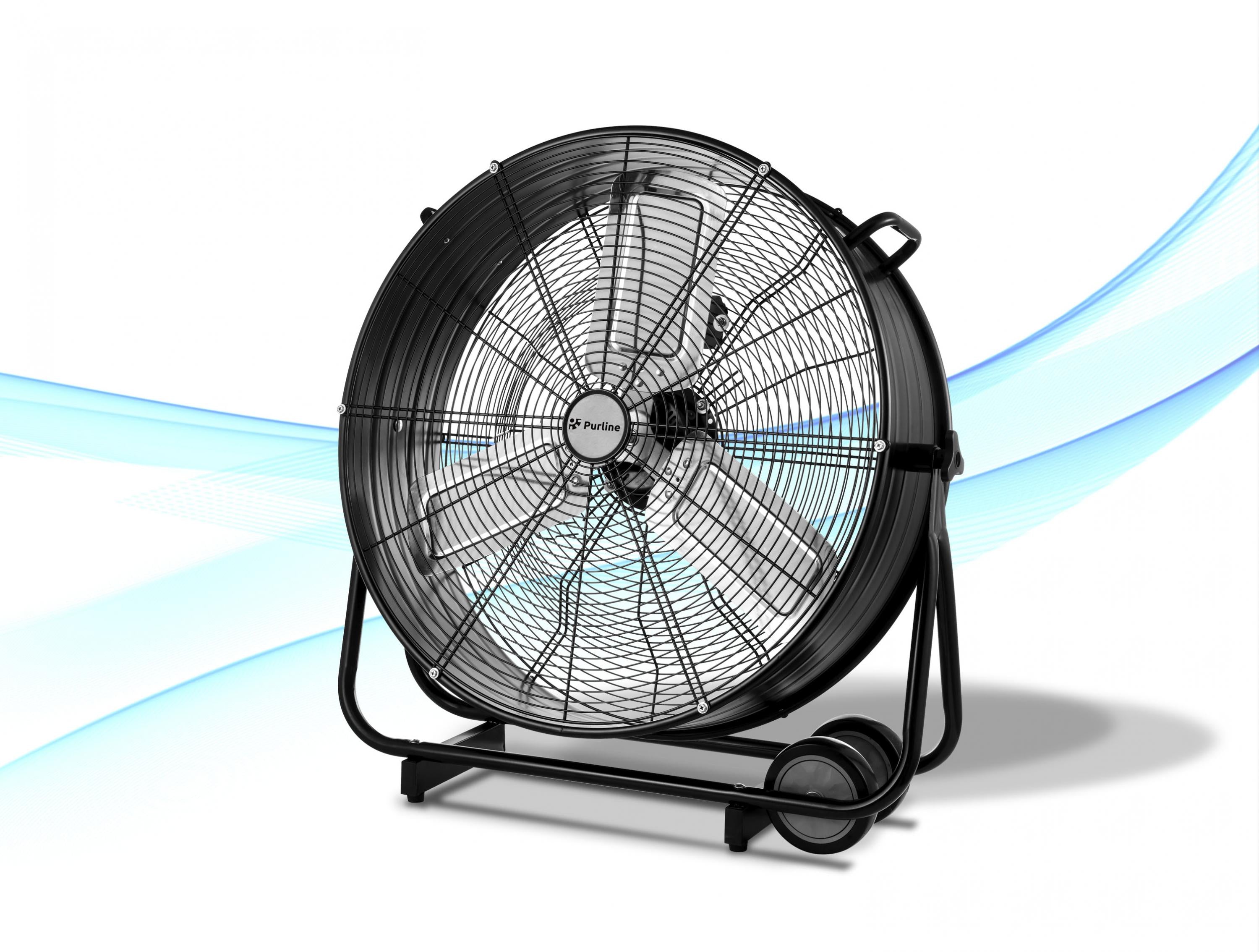 VENTY METABLAST S: Ventilateur de sol industriel 250W avec pales en aluminium