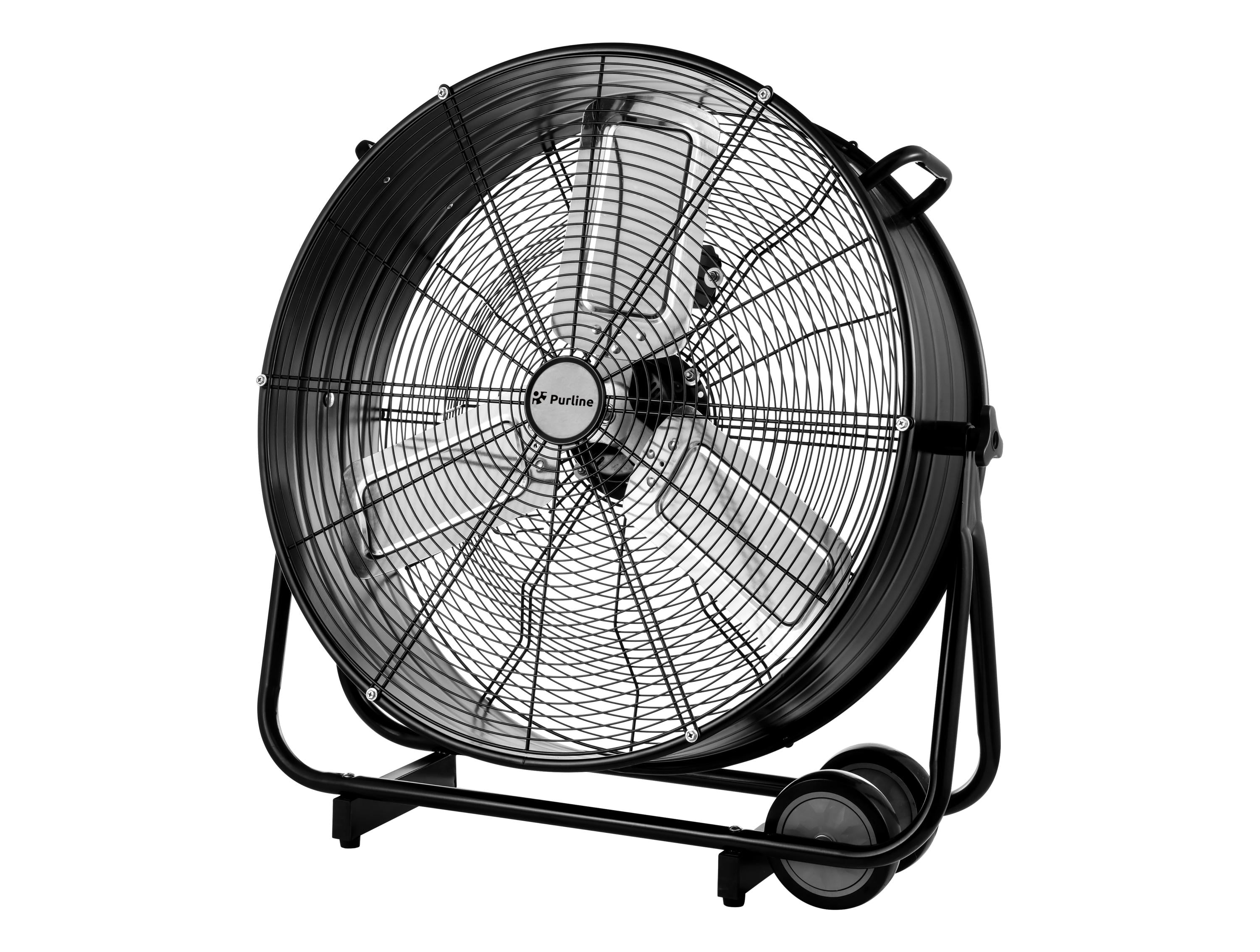 Ventilateur de sol industriel 250W avec pales en aluminium