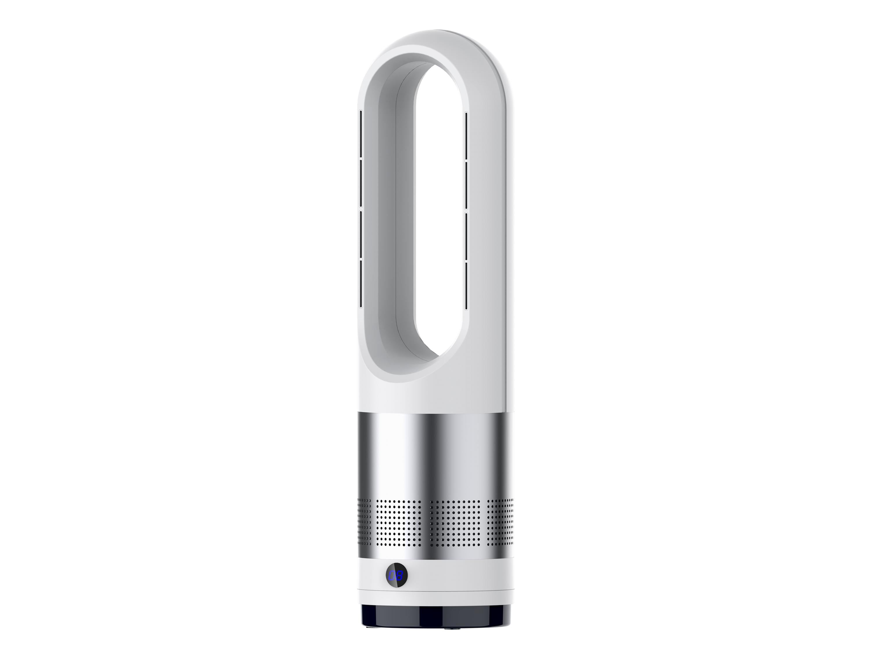 Ventilateur chauffant sans pales avec oscillation et 8 vitesses
