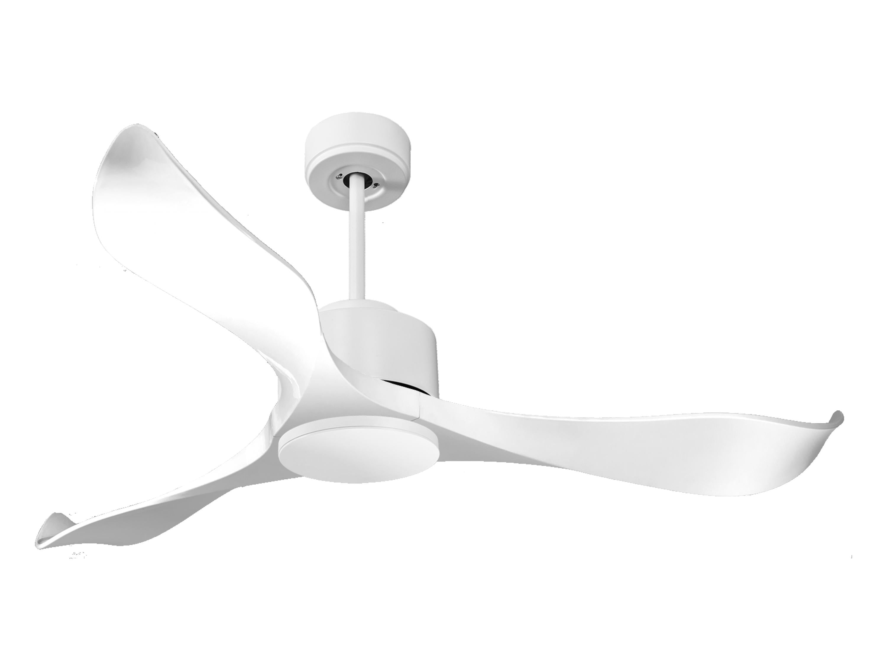 Ventilateur de plafond Wifi Moteur à courant continu Télécommande Adaptateur 2/3 Lames Hypersilence Mémoire Shopify Vendible (AUTOMATIQUE)
