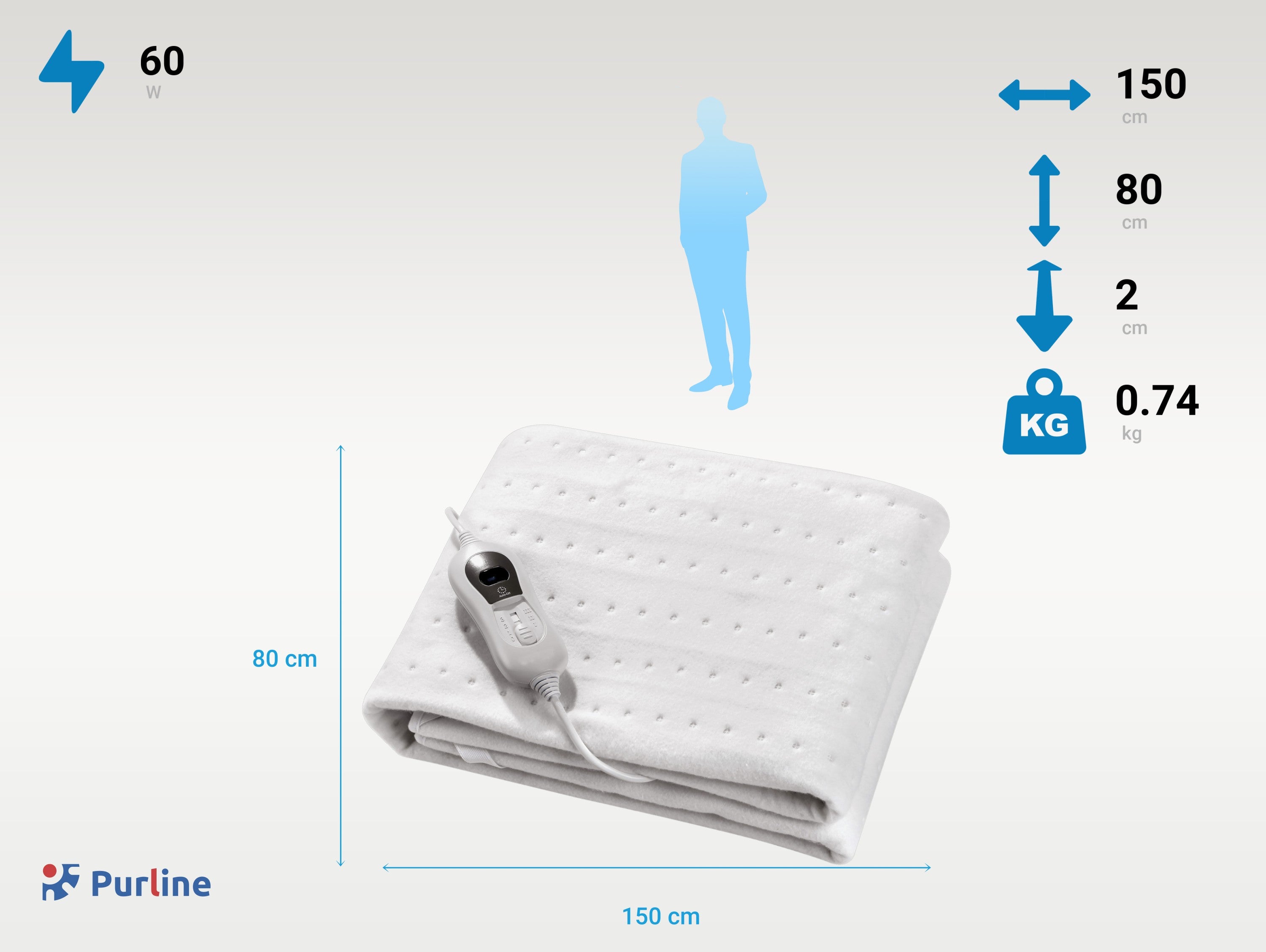 WARMER BED Poids 0.74 kg