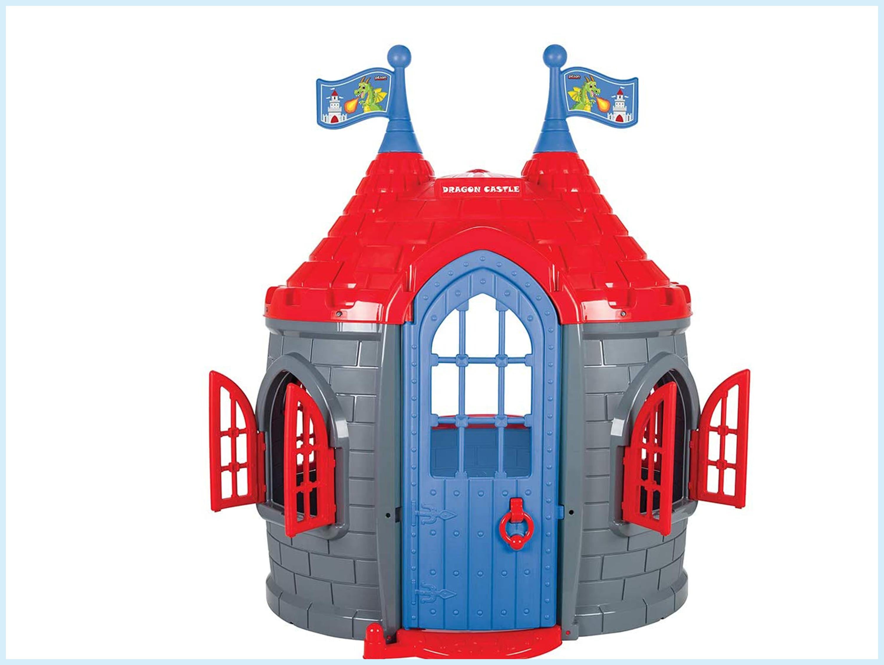 Château en plastique pour enfants CASTLE DU DRAGON