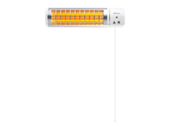 Chauffage halogène 1200W poêle salle de bain